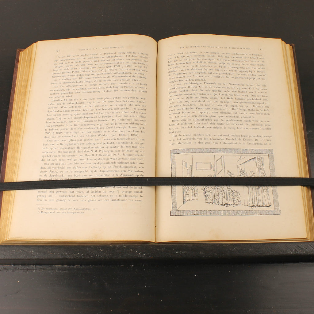 De Uithangteekens - Van Lennep & Ter Gouw - Complete set (2) - Amsterdam 1868