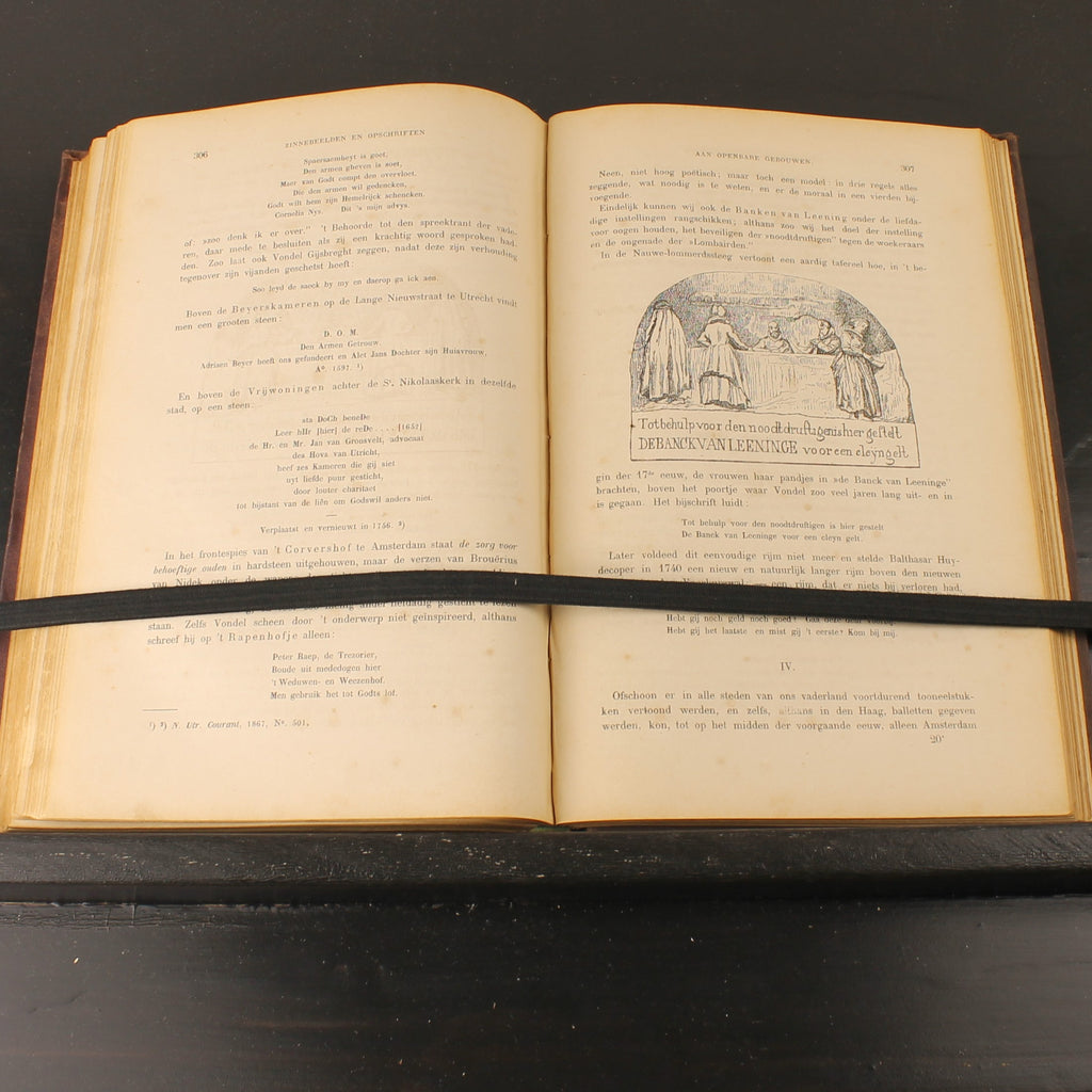 De Uithangteekens - Van Lennep & Ter Gouw - Complete set (2) - Amsterdam 1868