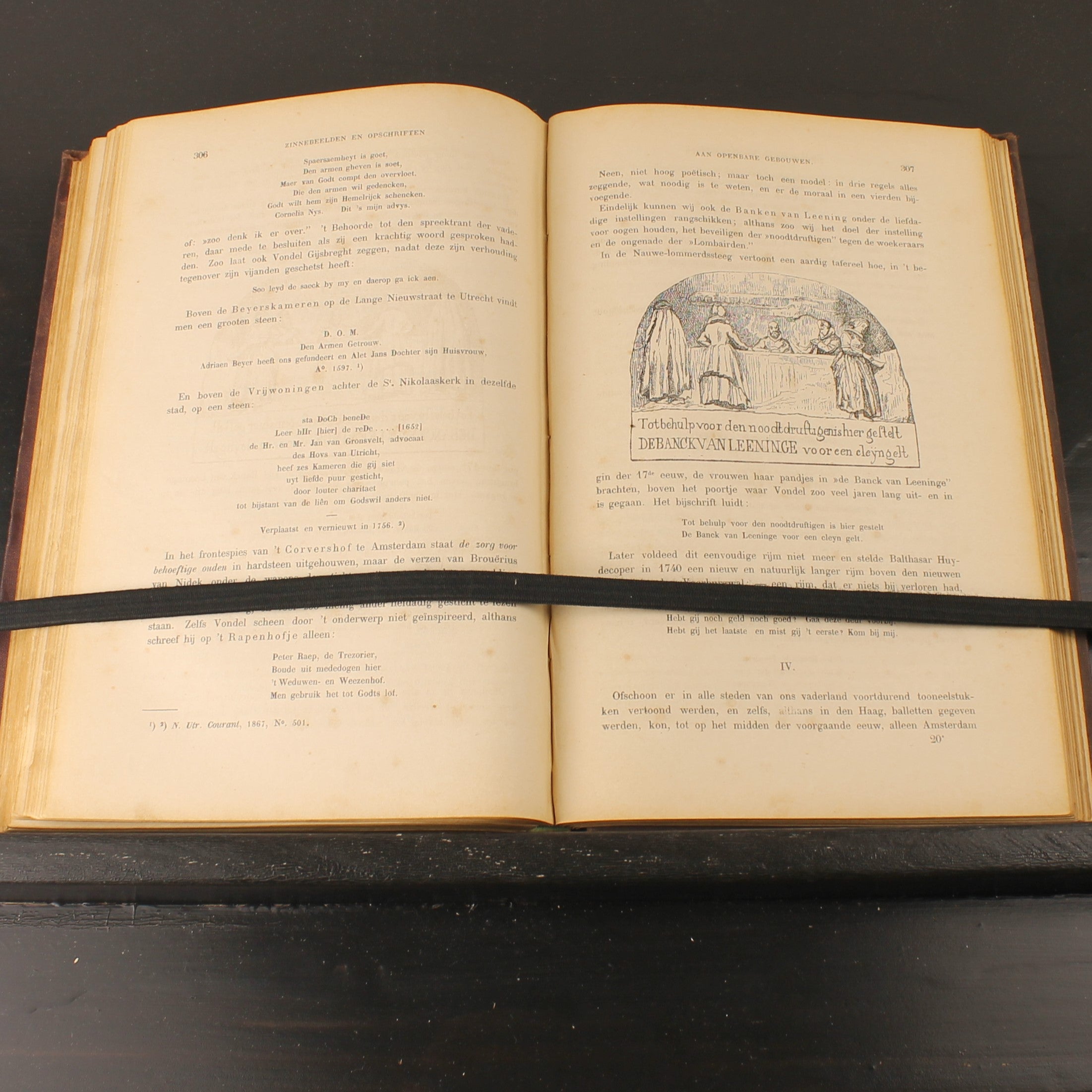 De Uithangteekens - Van Lennep & Ter Gouw - Complete set (2) - Amsterdam 1868