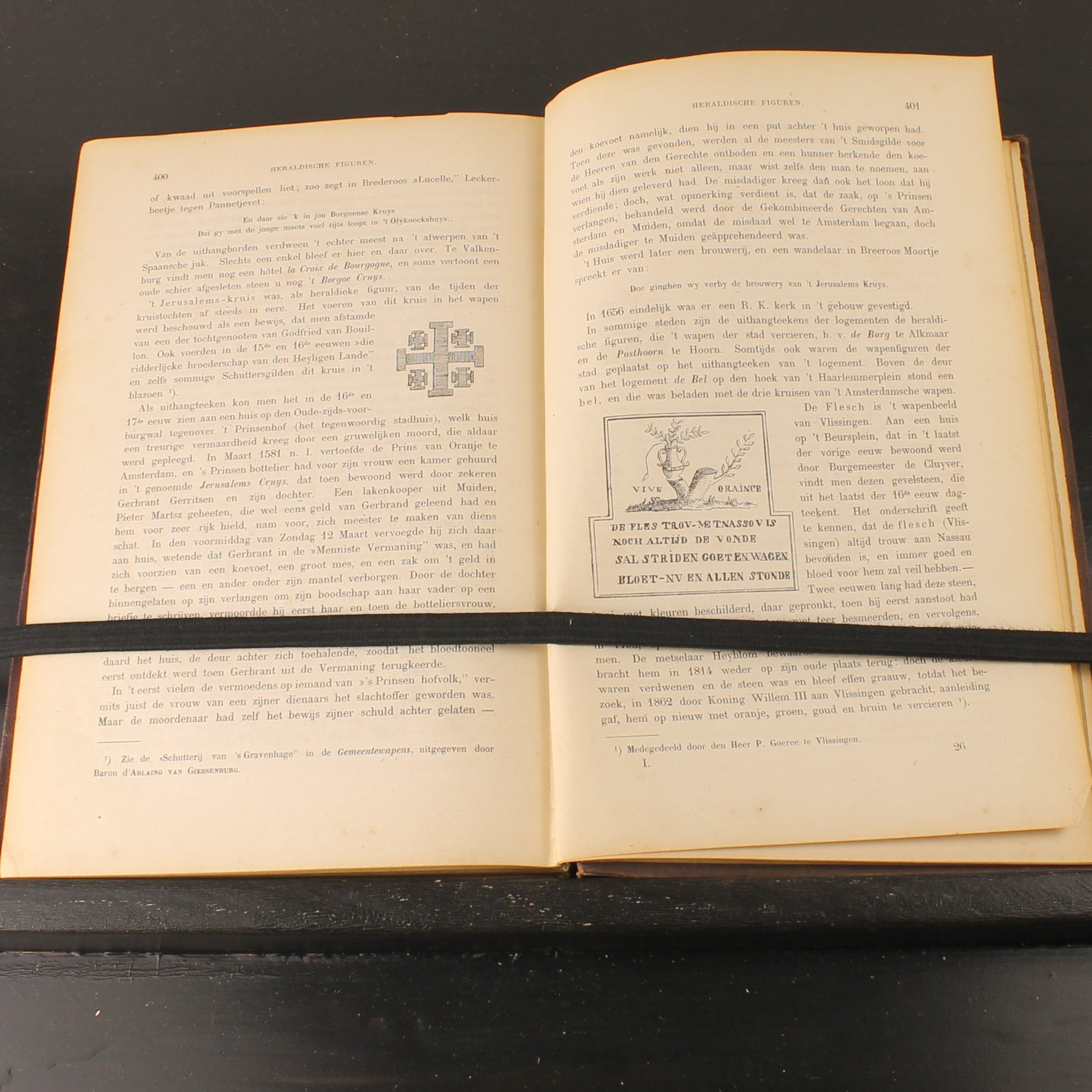 De Uithangteekens - Van Lennep & Ter Gouw - Complete set (2) - Amsterdam 1868