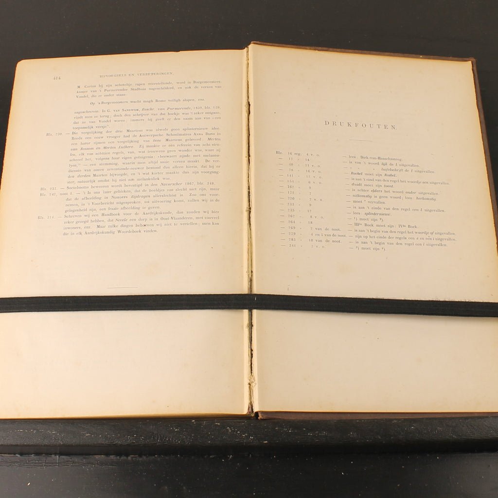 De Uithangteekens - Van Lennep & Ter Gouw - Complete set (2) - Amsterdam 1868