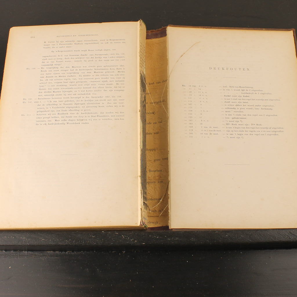 De Uithangteekens - Van Lennep & Ter Gouw - Complete set (2) - Amsterdam 1868