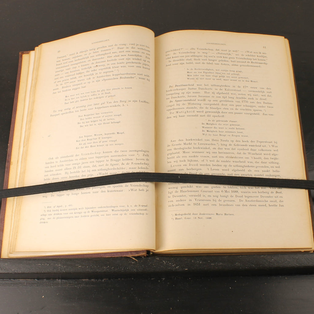 De Uithangteekens - Van Lennep & Ter Gouw - Complete set (2) - Amsterdam 1868