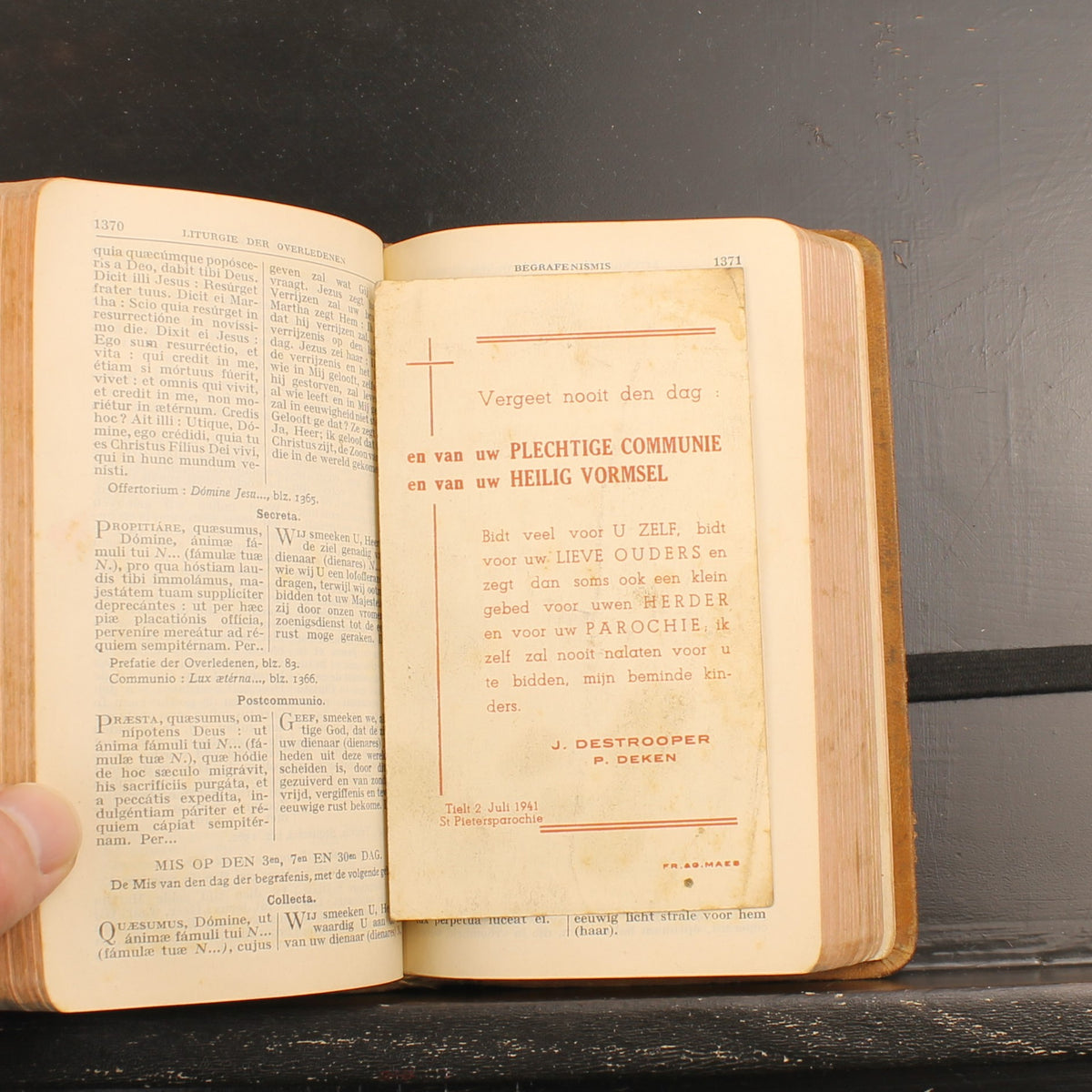 Libro de la Misa Diaria Completa y Vespertal - Peeters, Van Cauwenberg & O'Connor - Turnhout c. 1940