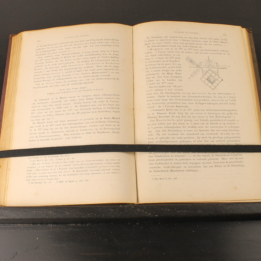 De Uithangteekens - Van Lennep & Ter Gouw - Complete set (2) - Amsterdam 1868