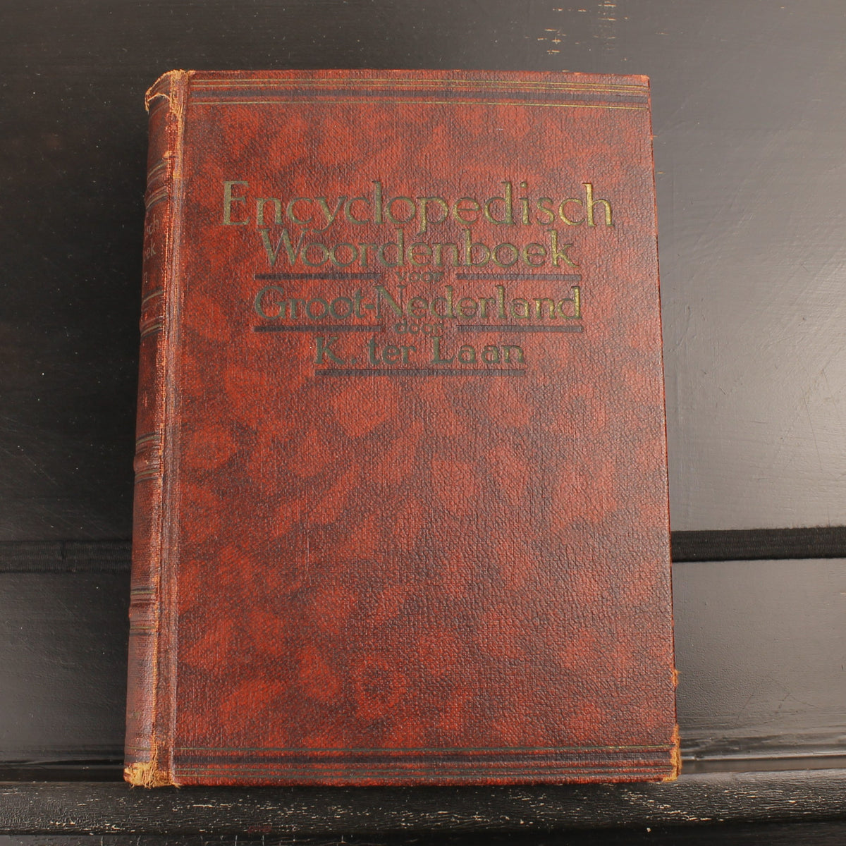 Vocabolario enciclopedico per i Paesi Bassi del Nord – K. ter Laan – Prima edizione 1937