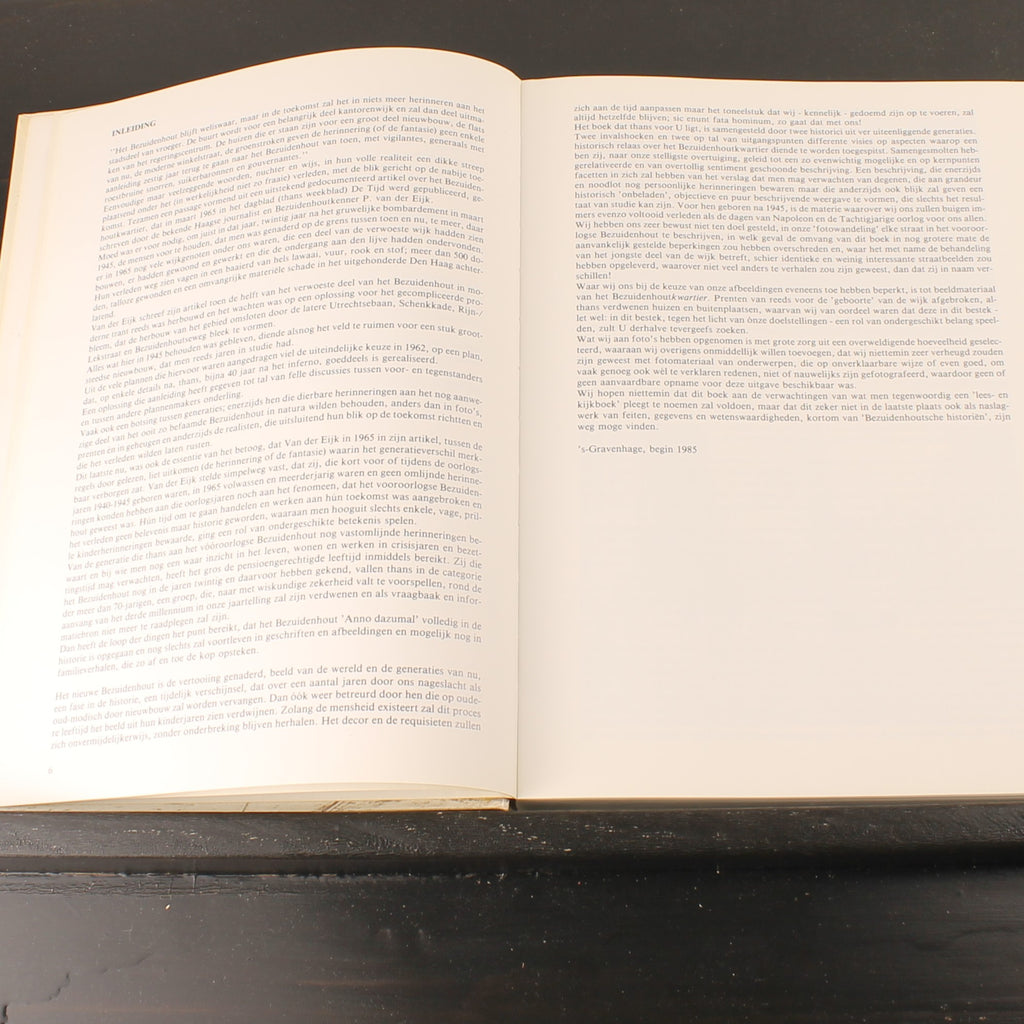 Bezuidenhout 1985 – The Hague Neighbourhood History & WWII – Hardcover