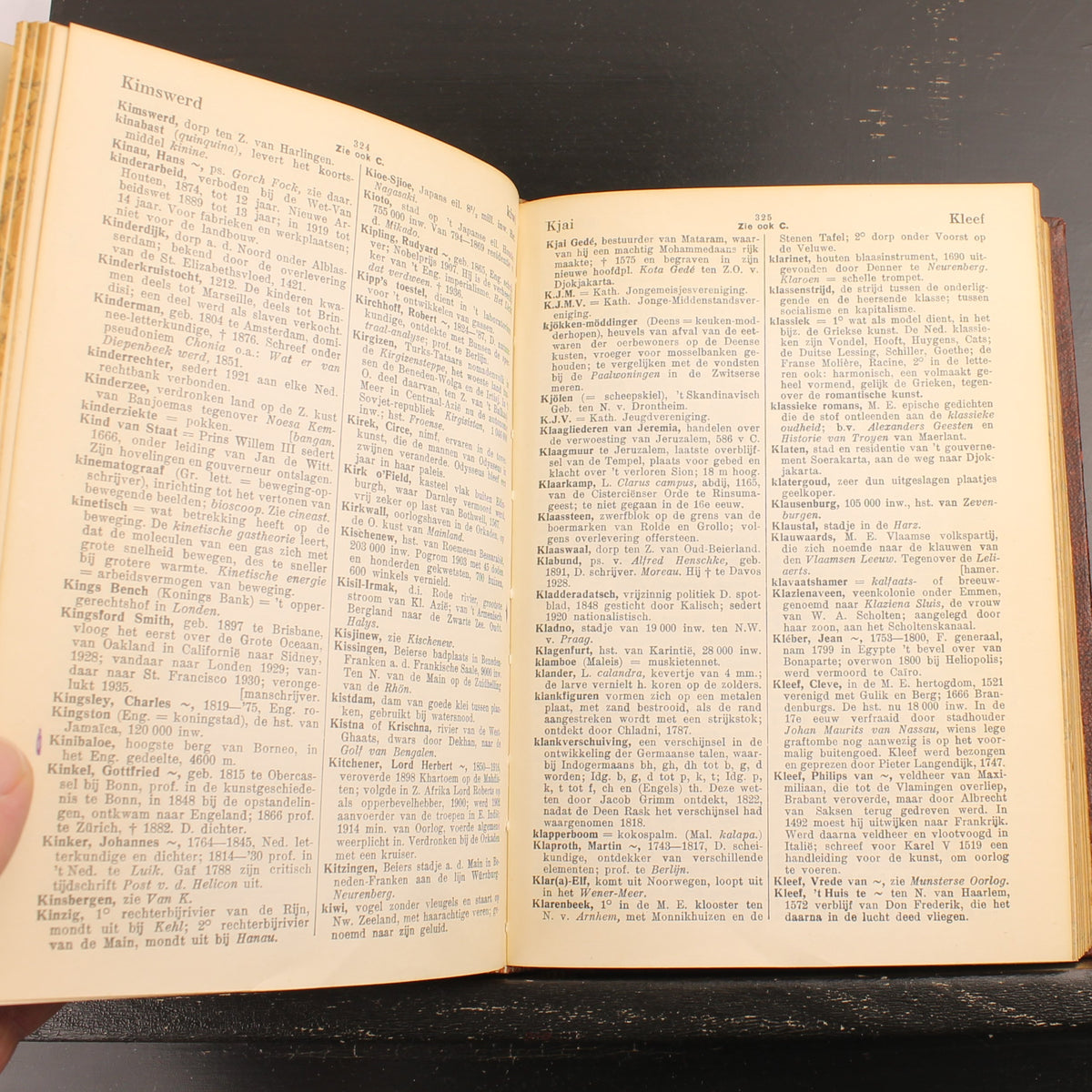 Vocabolario enciclopedico per i Paesi Bassi del Nord – K. ter Laan – Prima edizione 1937