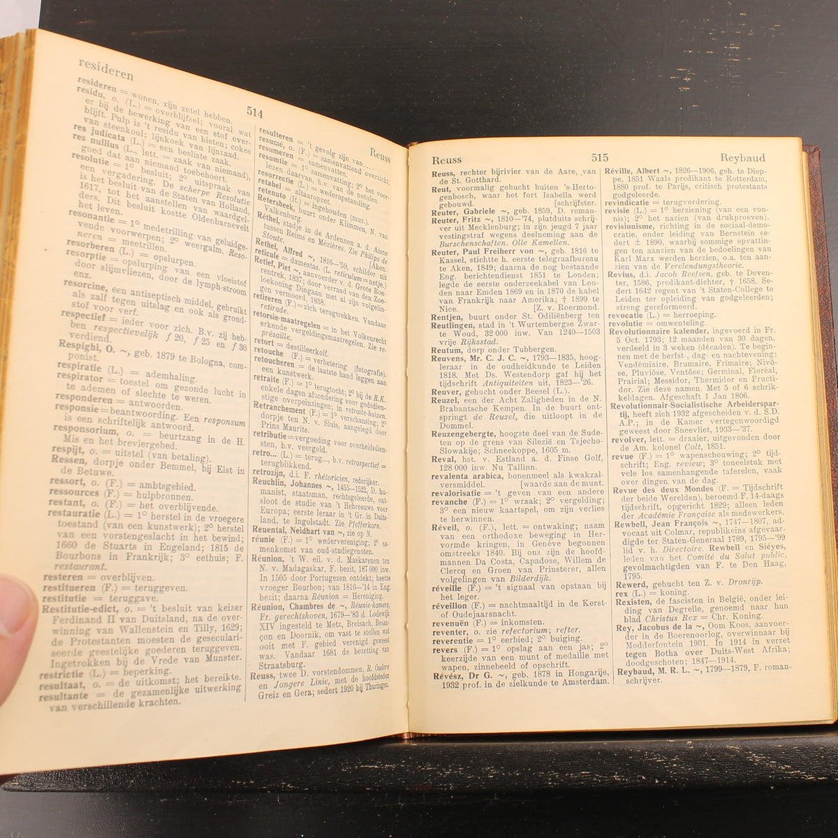 Vocabolario enciclopedico per i Paesi Bassi del Nord – K. ter Laan – Prima edizione 1937