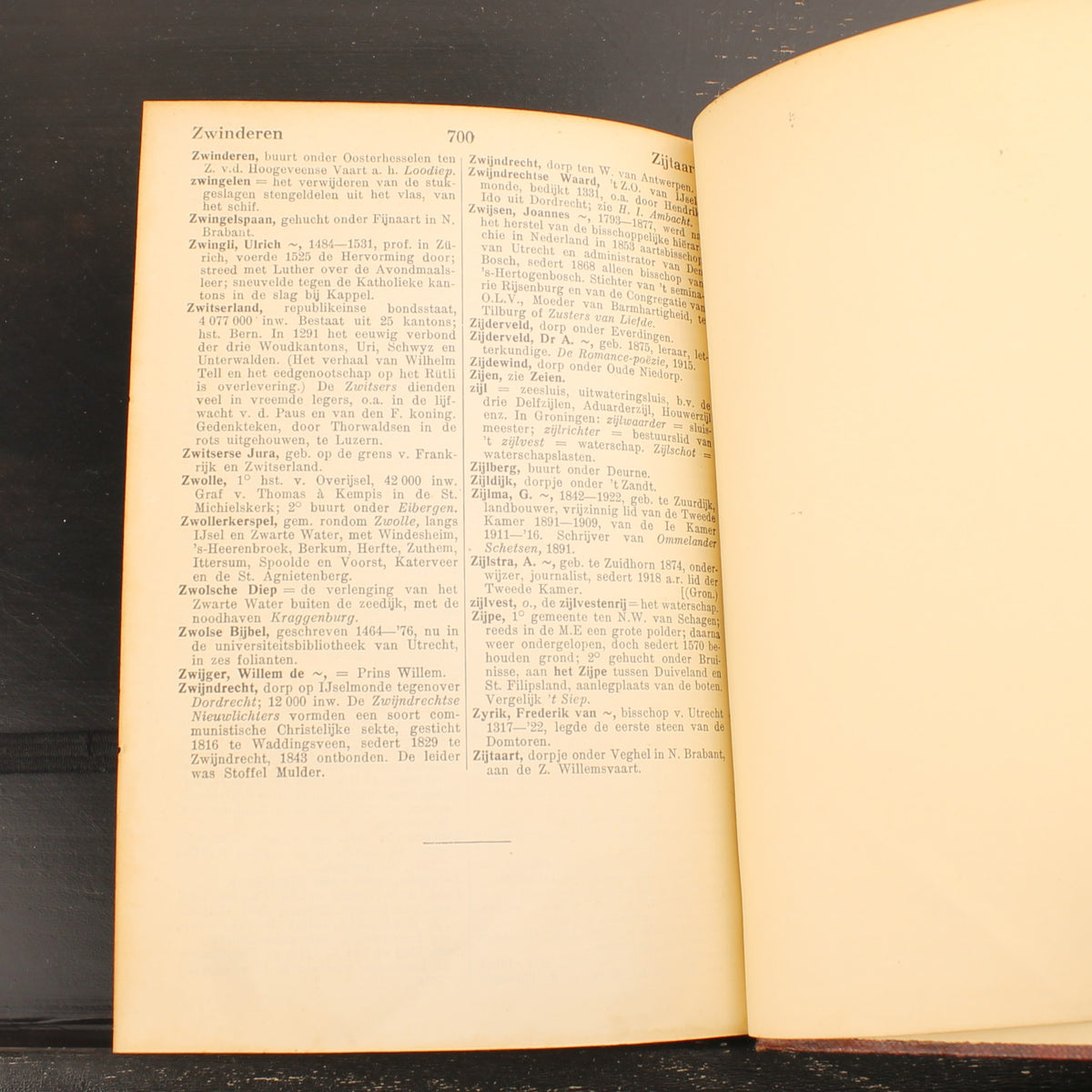 Vocabolario enciclopedico per i Paesi Bassi del Nord – K. ter Laan – Prima edizione 1937