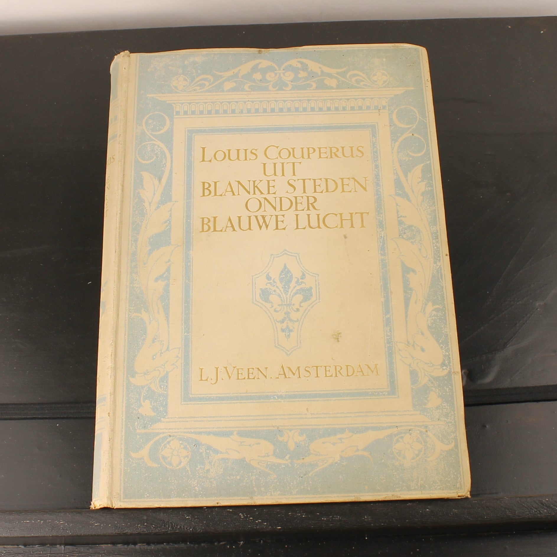 Antique 2-Piece Set “From White Cities under Blue Skies” – Louis Couperus – 1912/1913 – Large Format