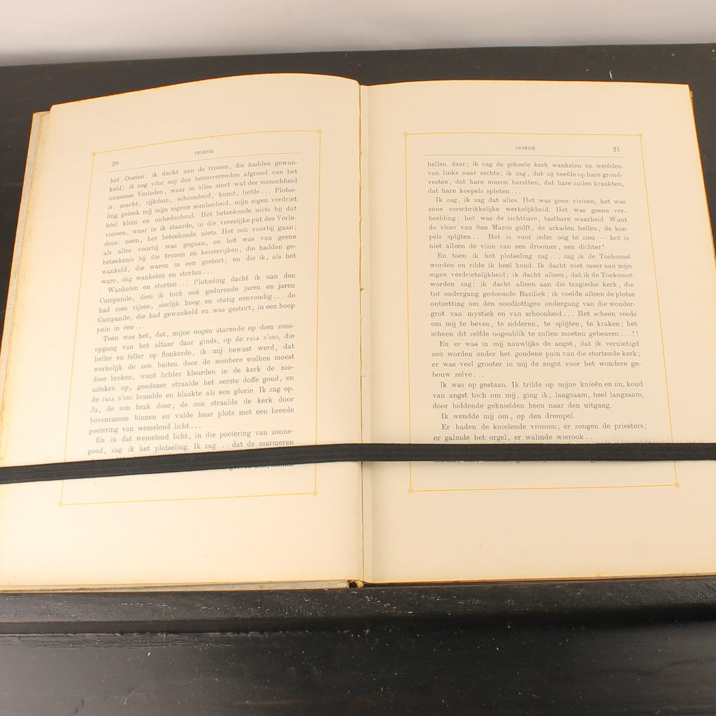 Antique 2-Piece Set “From White Cities under Blue Skies” – Louis Couperus – 1912/1913 – Large Format