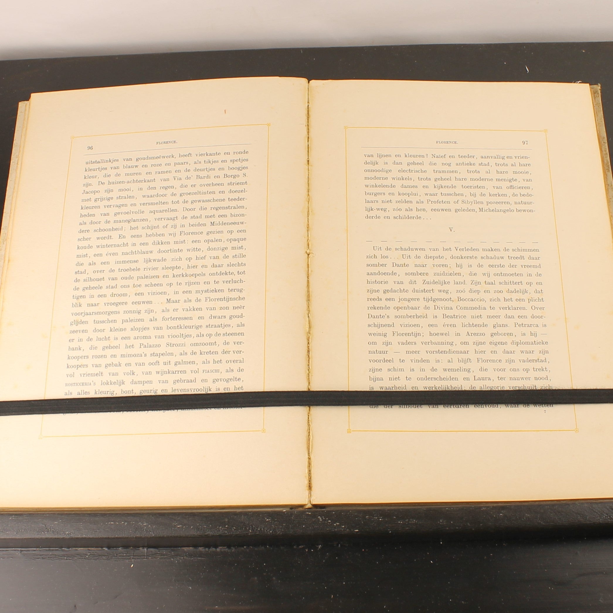 Antique 2-Piece Set “From White Cities under Blue Skies” – Louis Couperus – 1912/1913 – Large Format