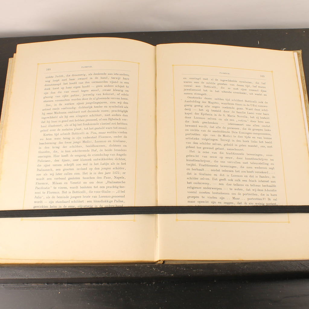 Antique 2-Piece Set “From White Cities under Blue Skies” – Louis Couperus – 1912/1913 – Large Format