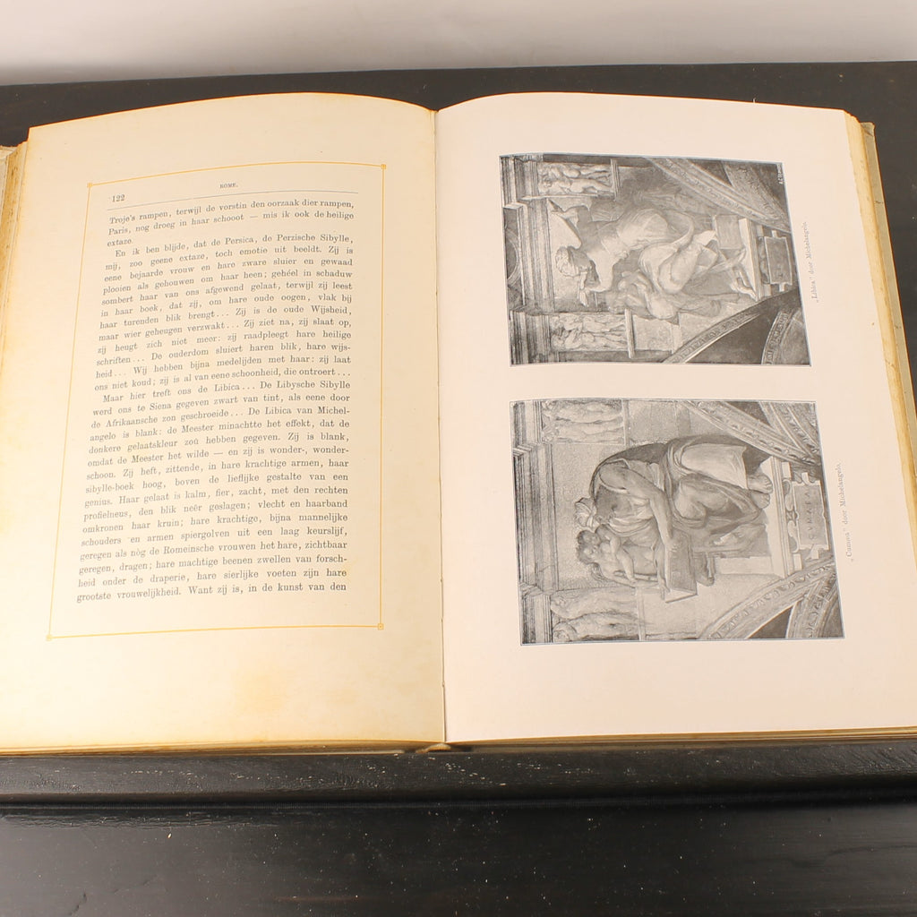 Antique 2-Piece Set “From White Cities under Blue Skies” – Louis Couperus – 1912/1913 – Large Format