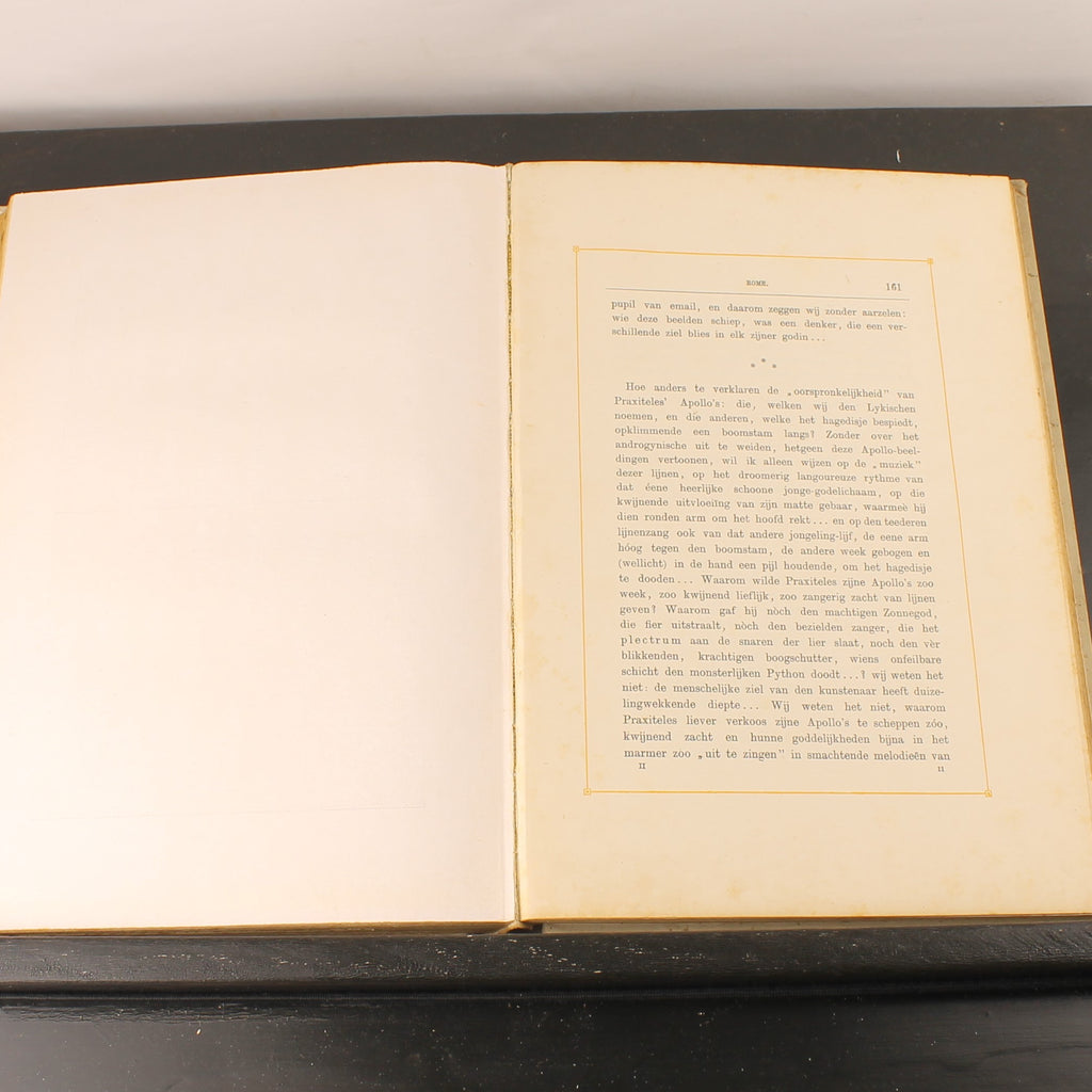 Antique 2-Piece Set “From White Cities under Blue Skies” – Louis Couperus – 1912/1913 – Large Format