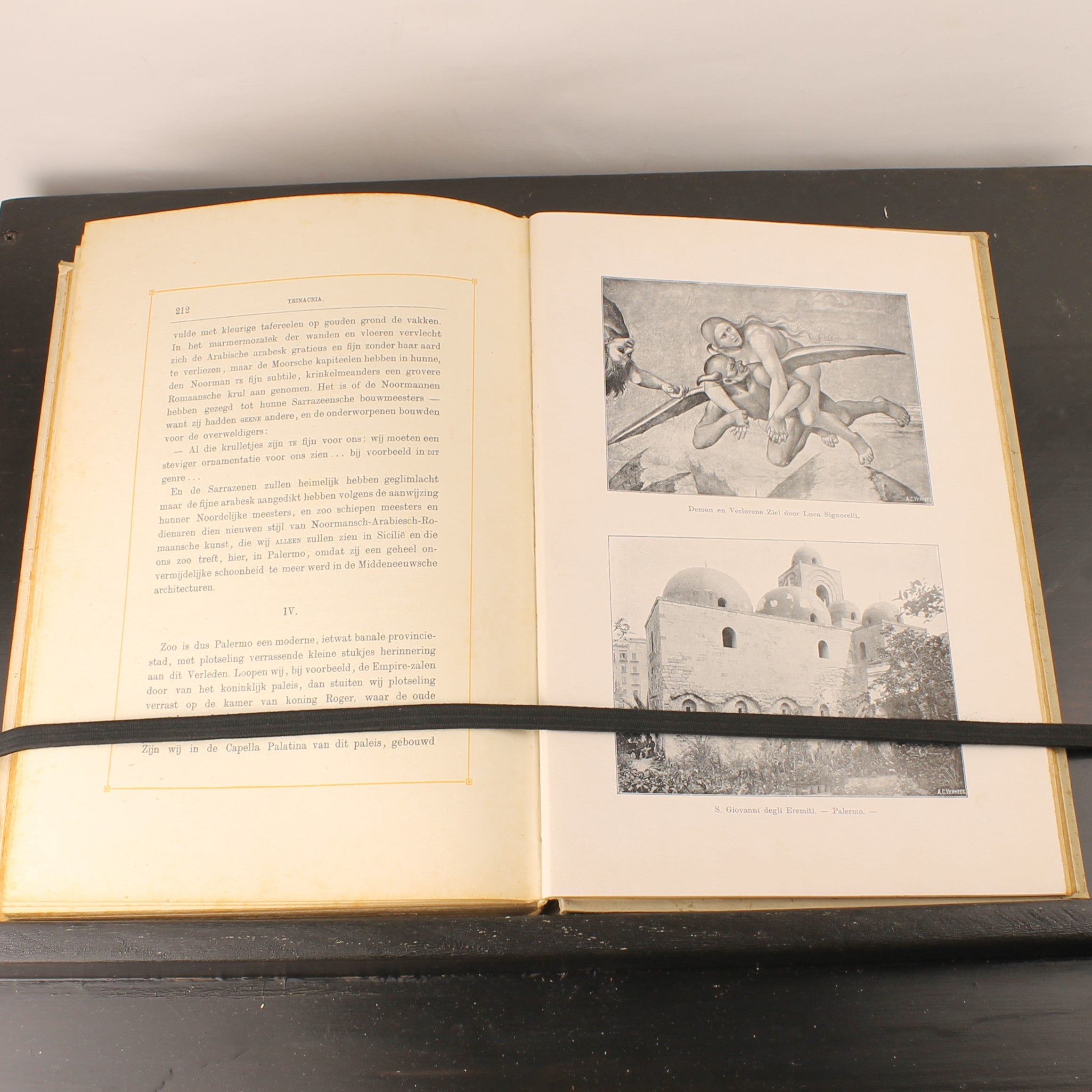 Antique 2-Piece Set “From White Cities under Blue Skies” – Louis Couperus – 1912/1913 – Large Format