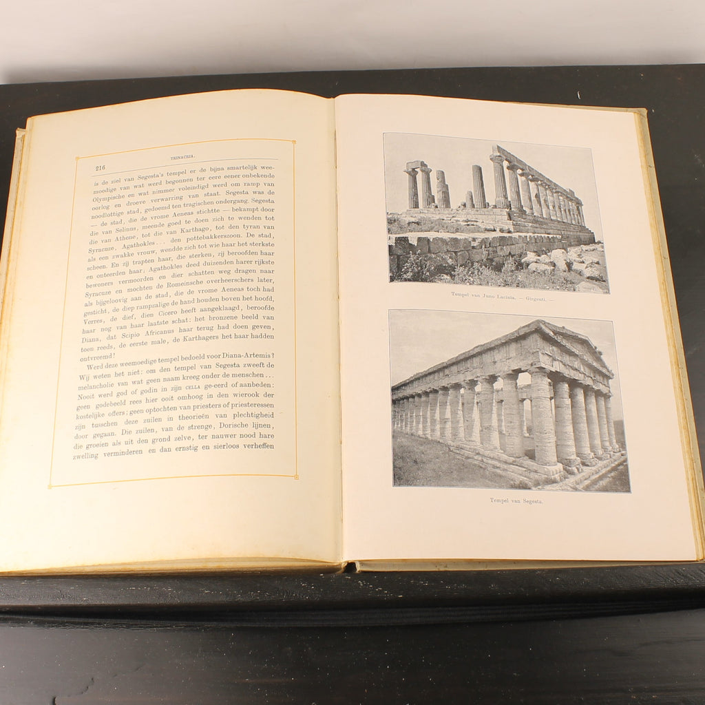 Antique 2-Piece Set “From White Cities under Blue Skies” – Louis Couperus – 1912/1913 – Large Format