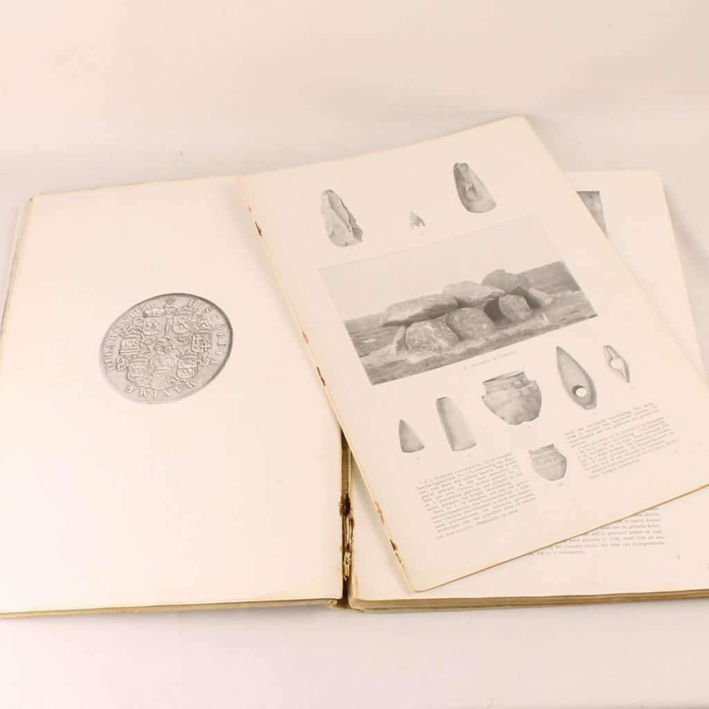 Antique Plate Atlas for National History – Third Edition 1917 – Large Format 31 cm