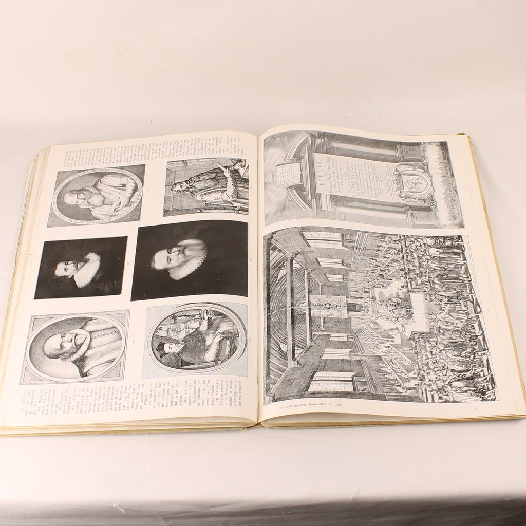 Antique Plate Atlas for National History – Third Edition 1917 – Large Format 31 cm