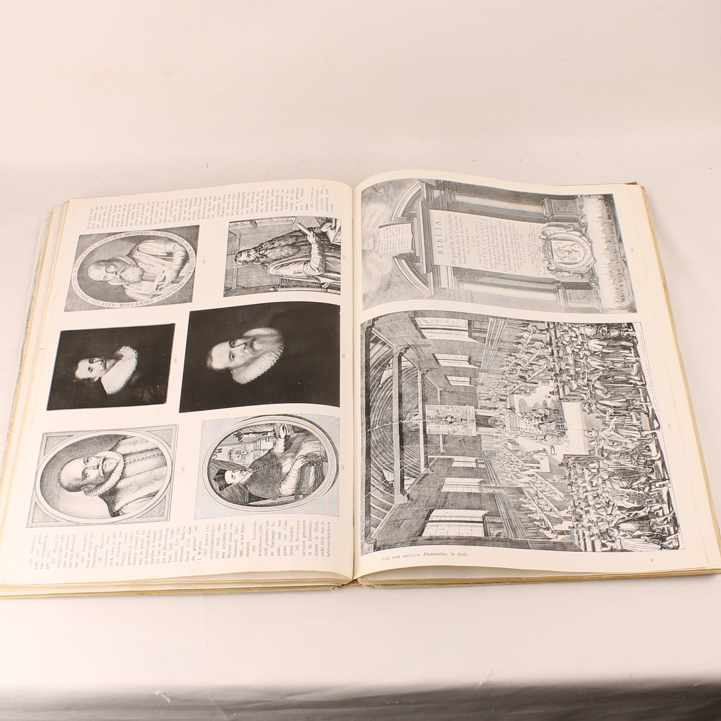 Antique Plate Atlas for National History – Third Edition 1917 – Large Format 31 cm