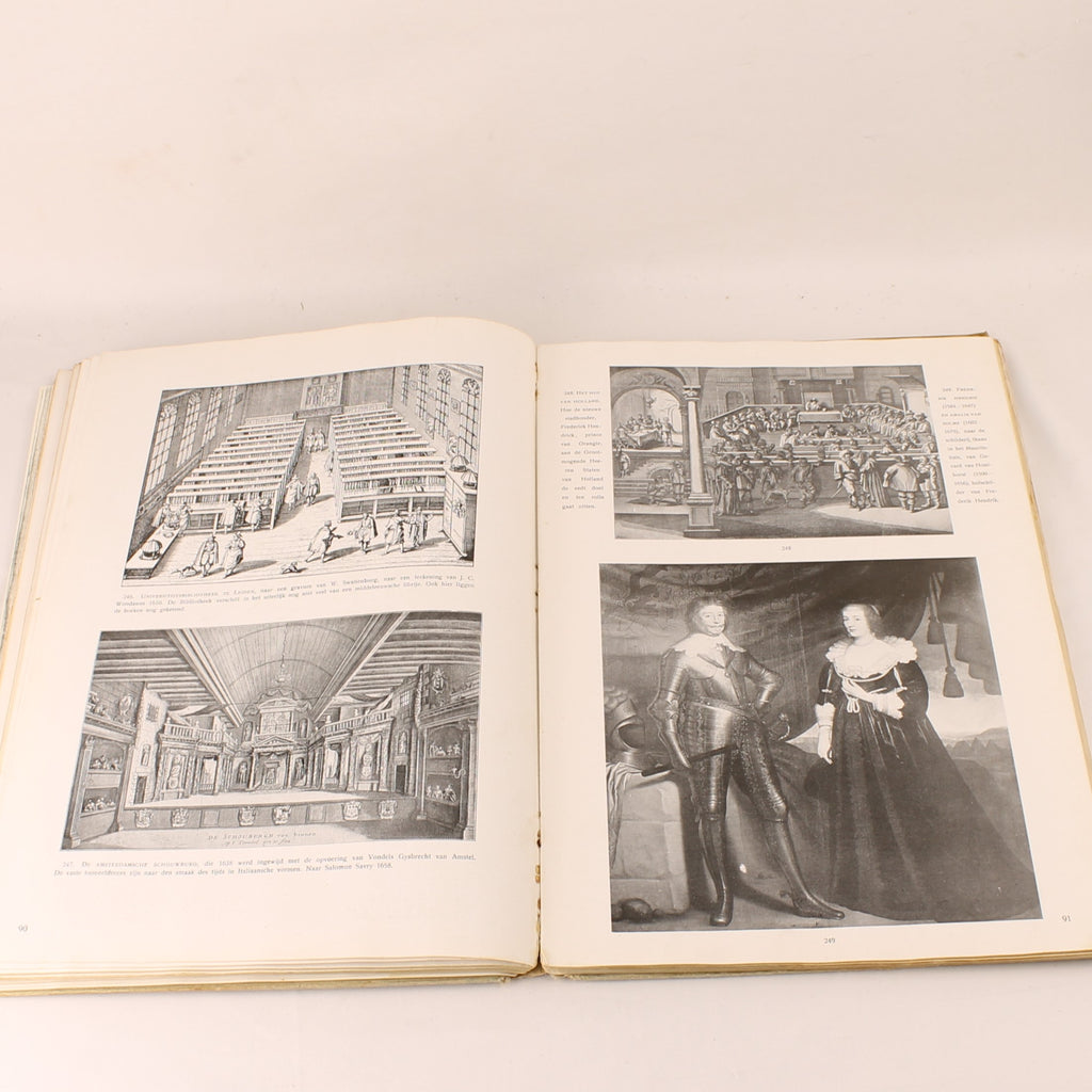 Antique Plate Atlas for National History – Third Edition 1917 – Large Format 31 cm