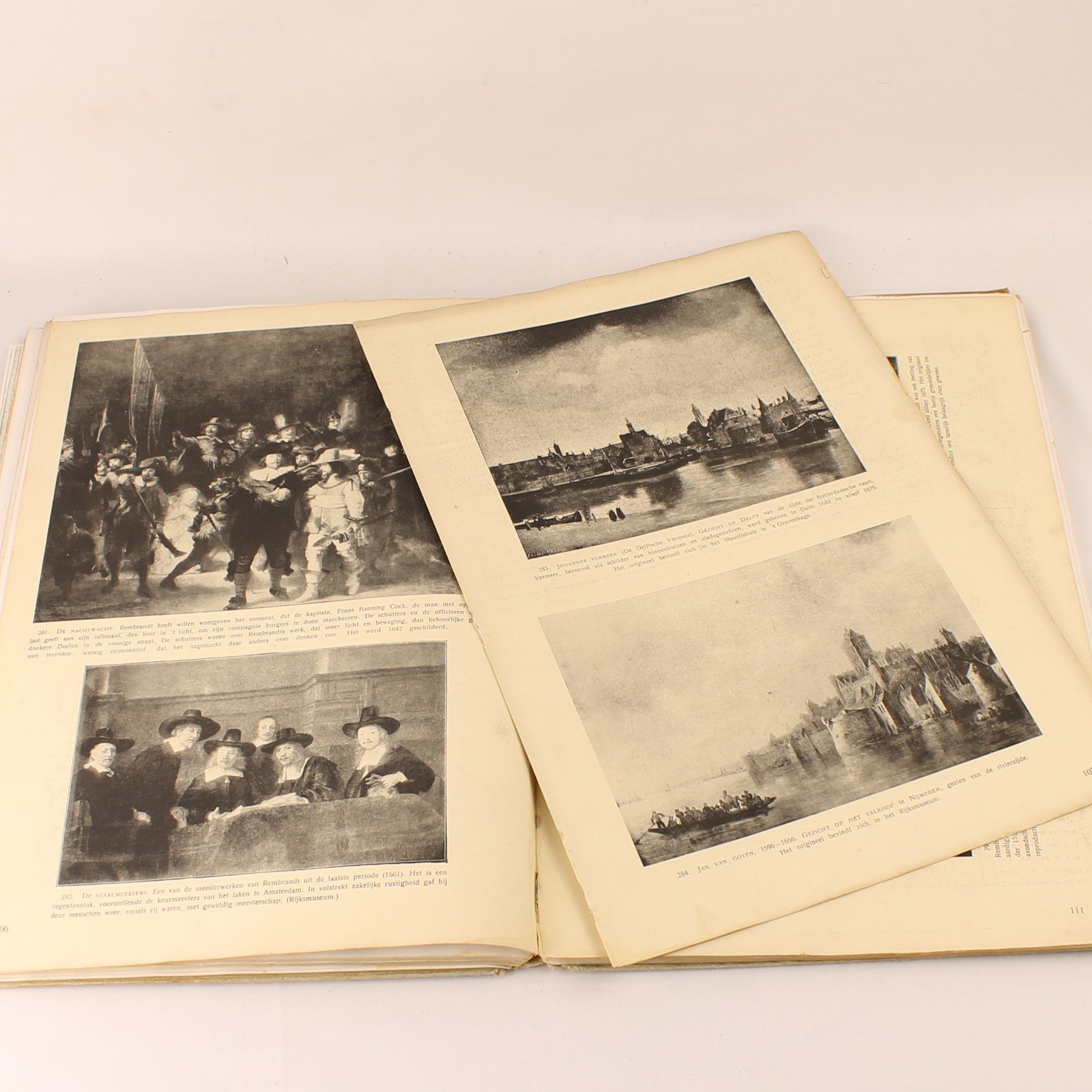 Antique Plate Atlas for National History – Third Edition 1917 – Large Format 31 cm