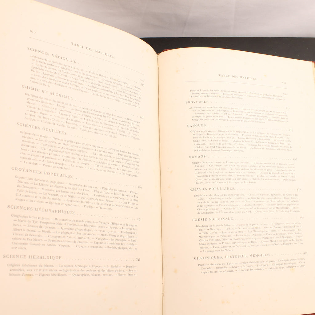 Paul Lacroix – Sciences et Lettres au Moyen Âge et à l'Époque de la Renaissance (1877)