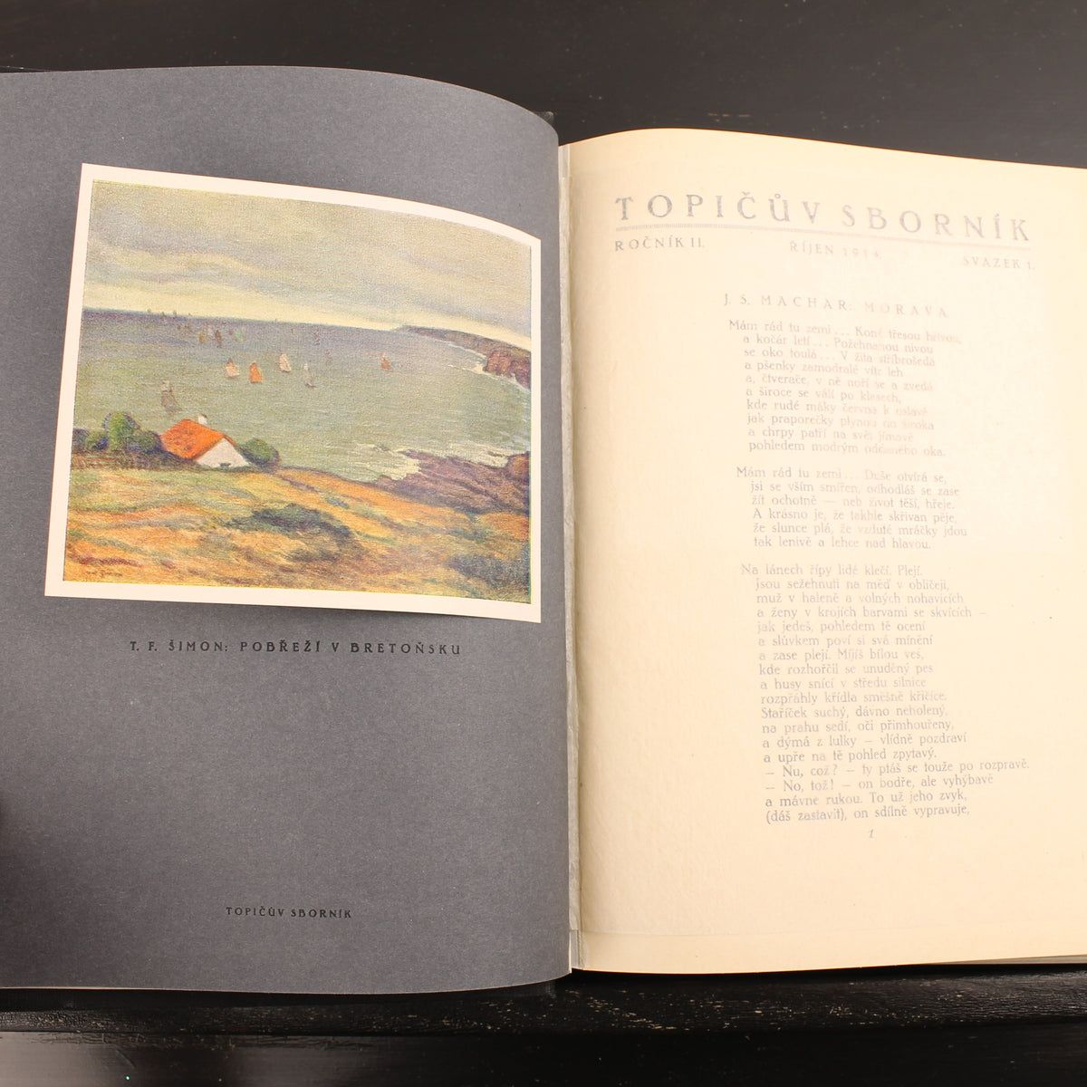 Topičův sborník literární a umělecký - Complete Kunst- en Literatuurjaargang - Praag 1914–1915