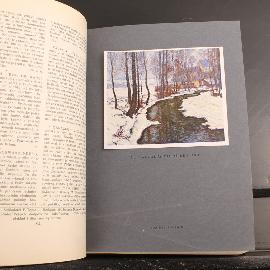Topičův sborník literární a umělecký - Complete Kunst- en Literatuurjaargang - Praag 1914–1915
