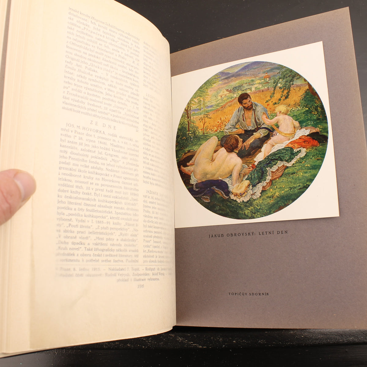 Topičův sborník literární a umělecký - Complete Kunst- en Literatuurjaargang - Praag 1914–1915