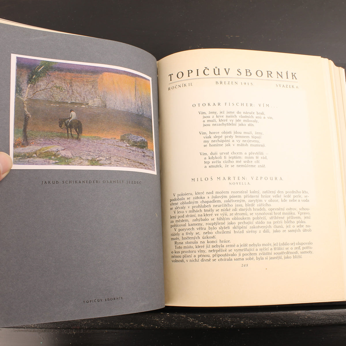 Topičův sborník literární a umělecký - Complete Kunst- en Literatuurjaargang - Praag 1914–1915
