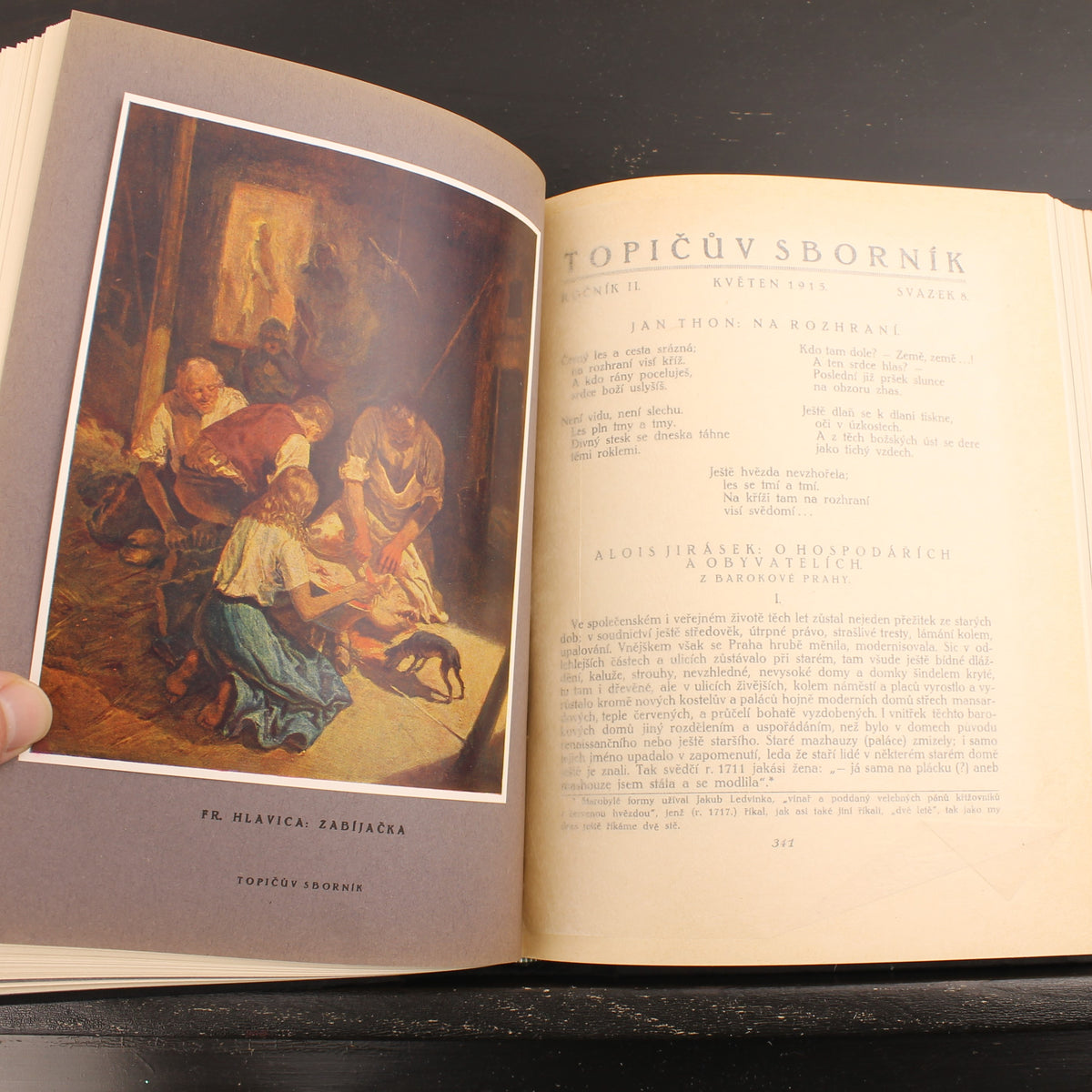 Topičův sborník literární a umělecký - Complete Kunst- en Literatuurjaargang - Praag 1914–1915