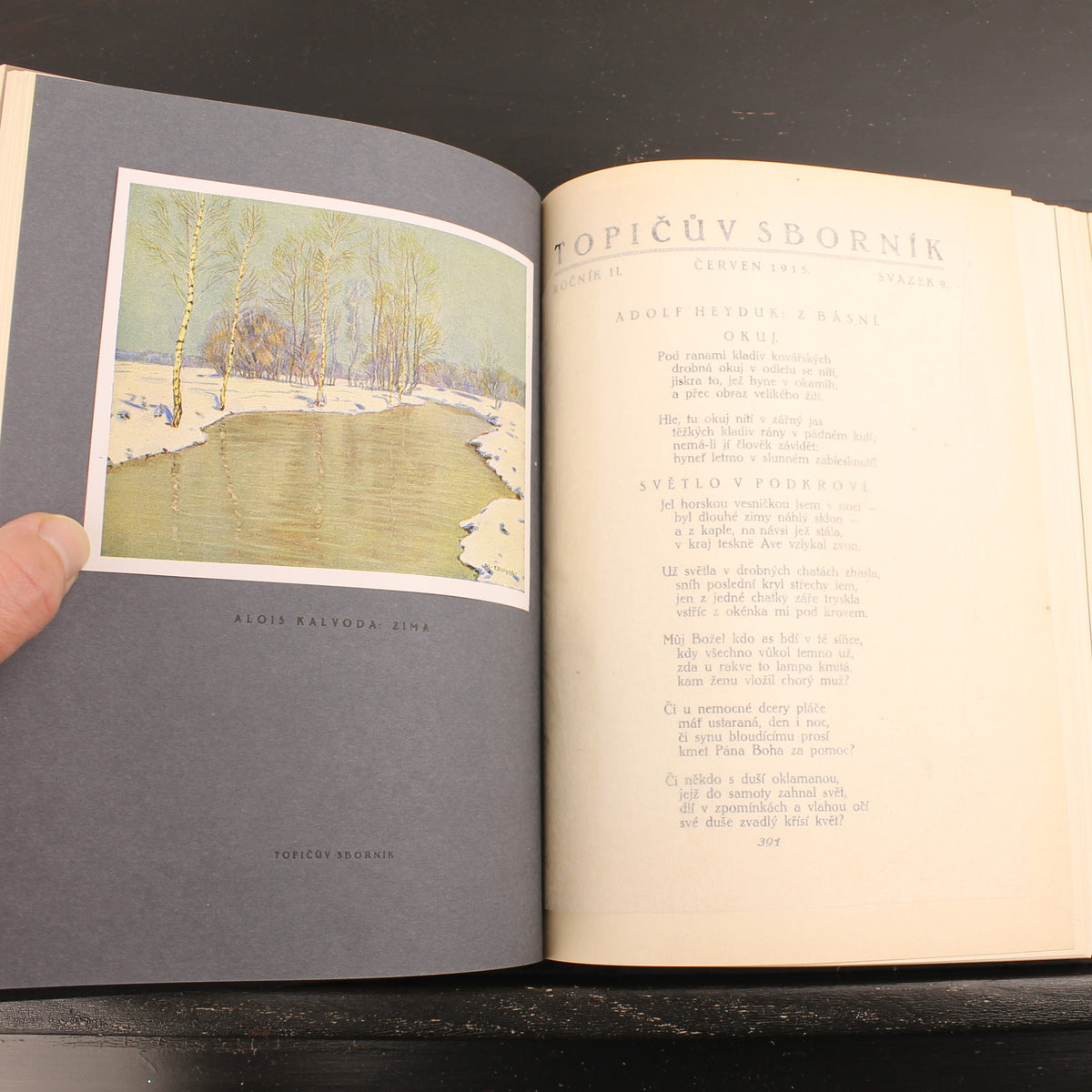 Topičův sborník literární a umělecký - Complete Kunst- en Literatuurjaargang - Praag 1914–1915