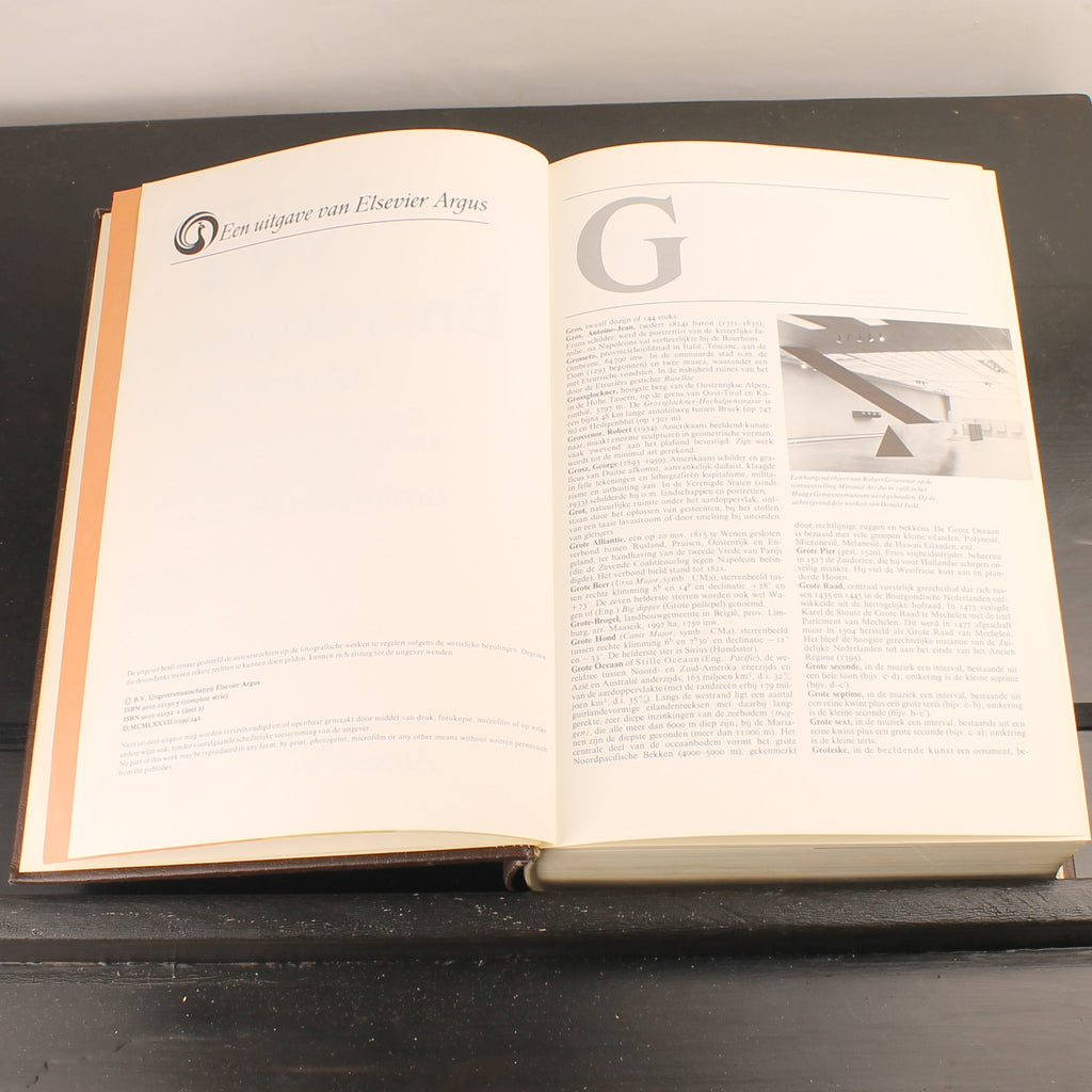 WP Encyclopedie Deel 2 (1967) – Winkler Prins – Vintage Jaren ’60 – Elsevier