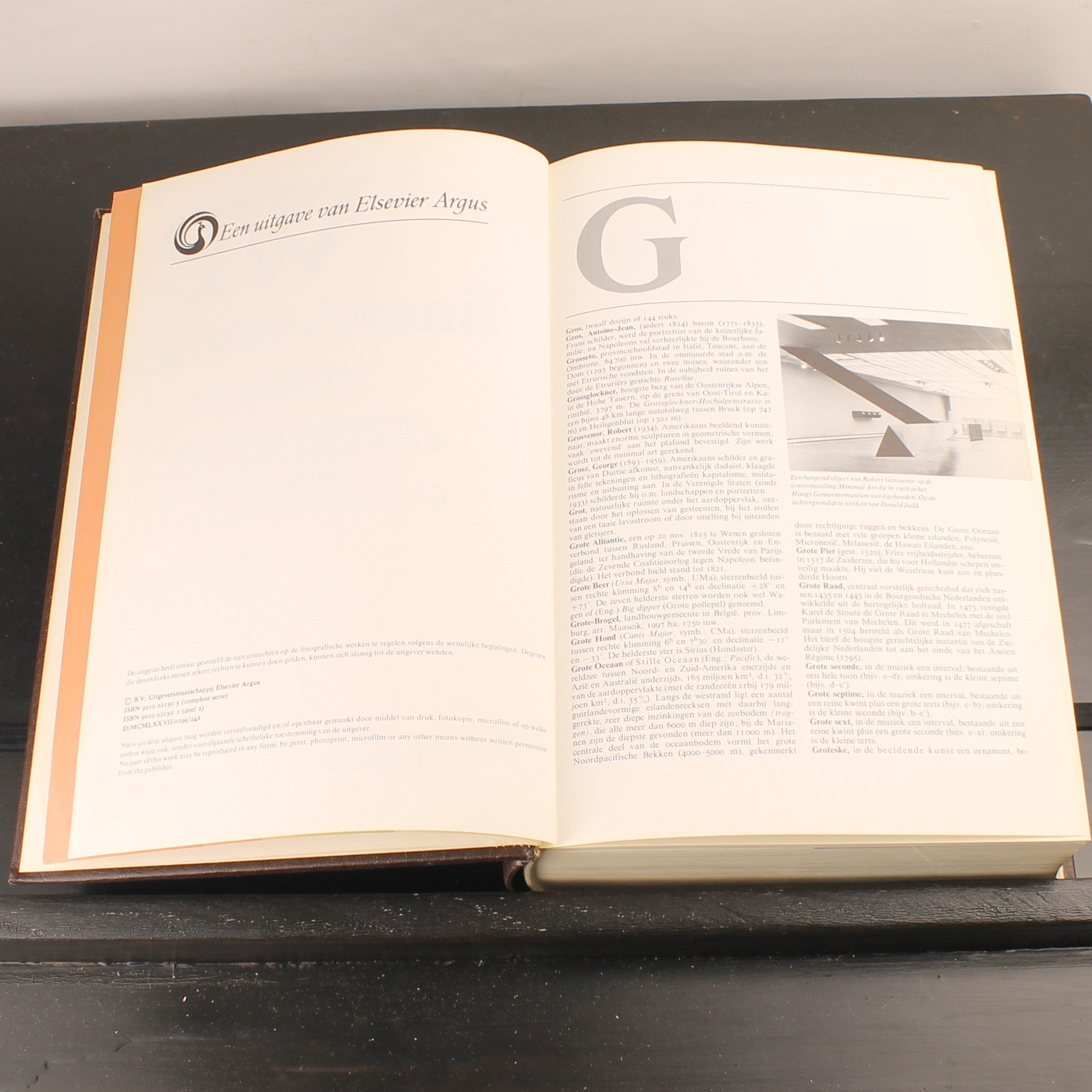 WP Encyclopedie Deel 2 (1967) – Winkler Prins – Vintage Jaren ’60 – Elsevier