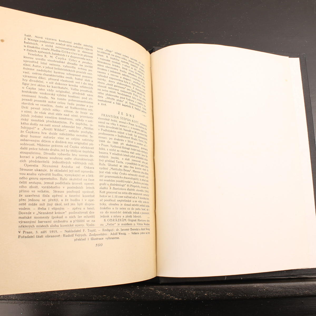 Topičův sborník literární a umělecký - Complete Kunst- en Literatuurjaargang - Praag 1914–1915