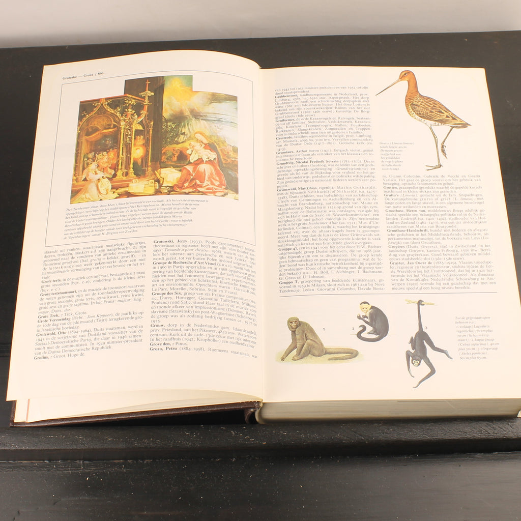 WP Encyclopedie Deel 2 (1967) – Winkler Prins – Vintage Jaren ’60 – Elsevier