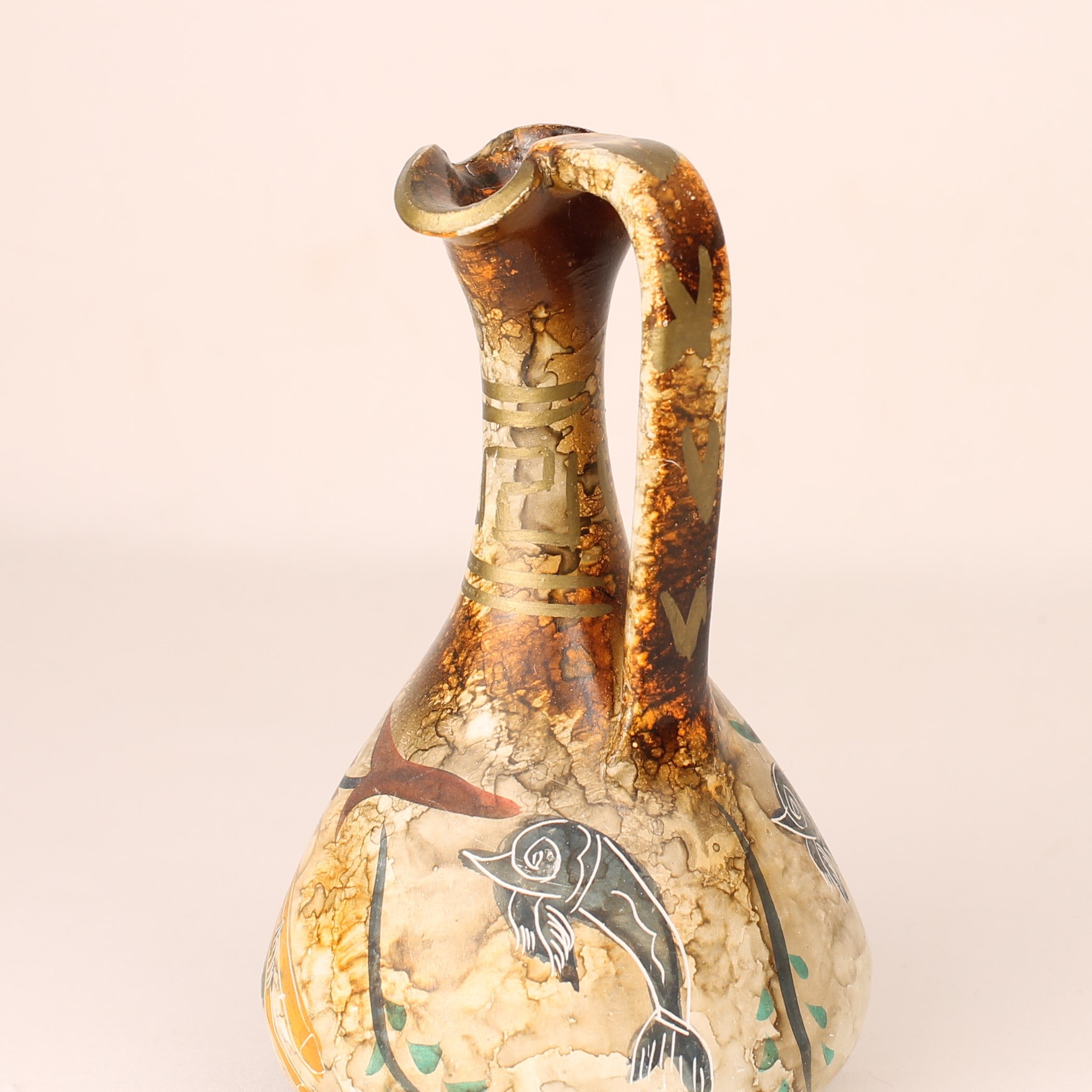 Decorative Interwar Jug / Vase with Figural Decor – ca. 1920–1930