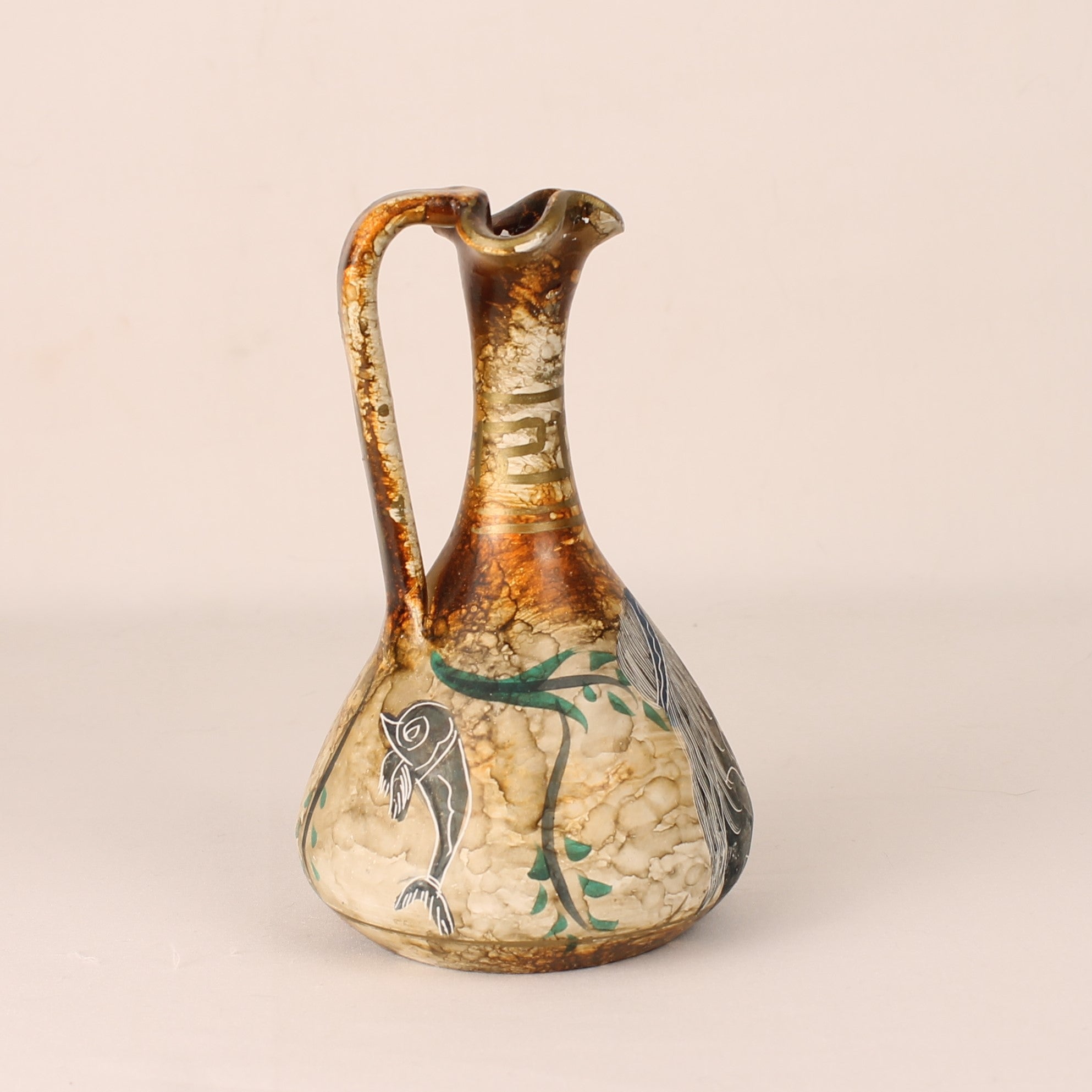 Decorative Interwar Jug / Vase with Figural Decor – ca. 1920–1930