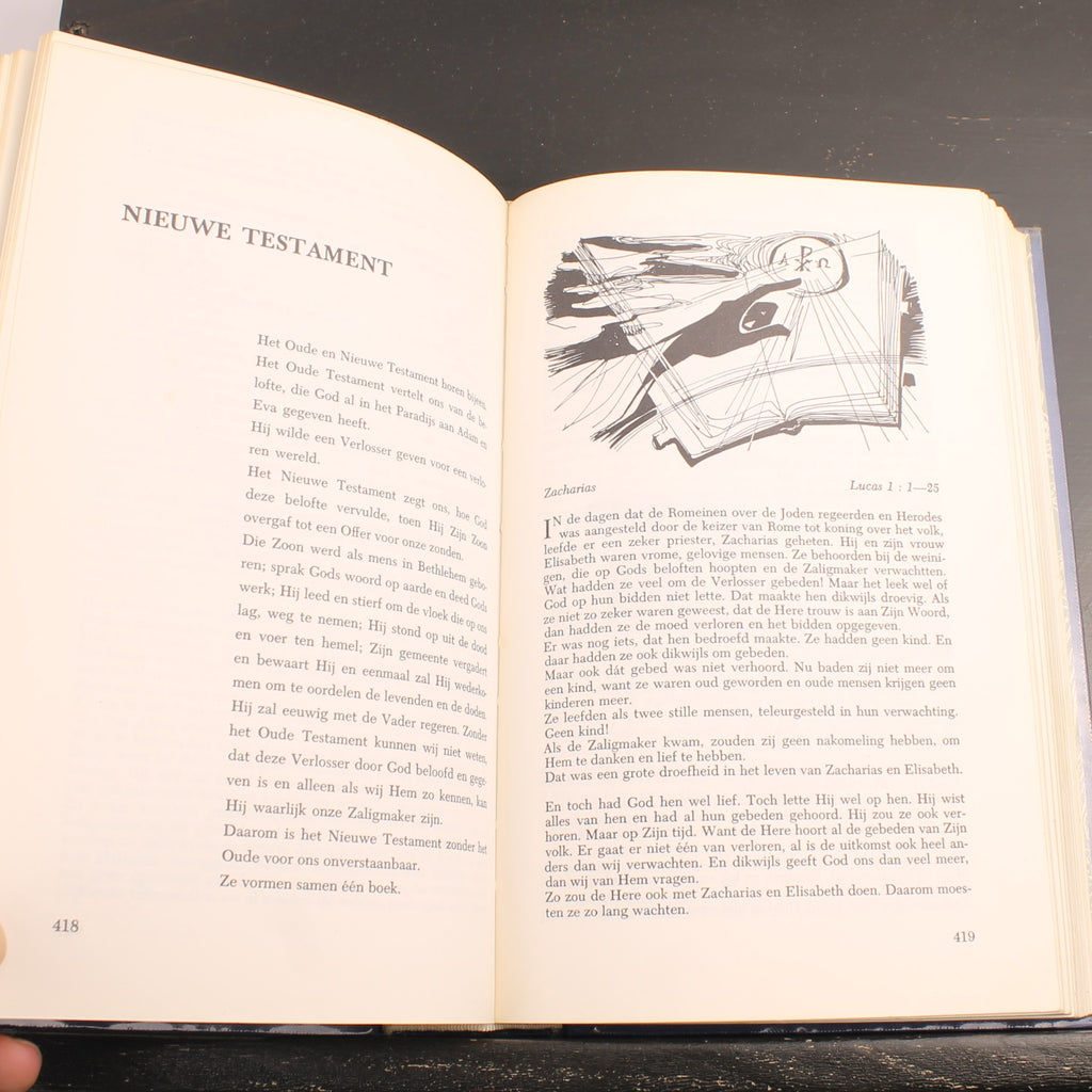 Bijbel in Vertelling en Beeld – G. Ingwersen – Klaas Pijlman – 9e Druk 1968