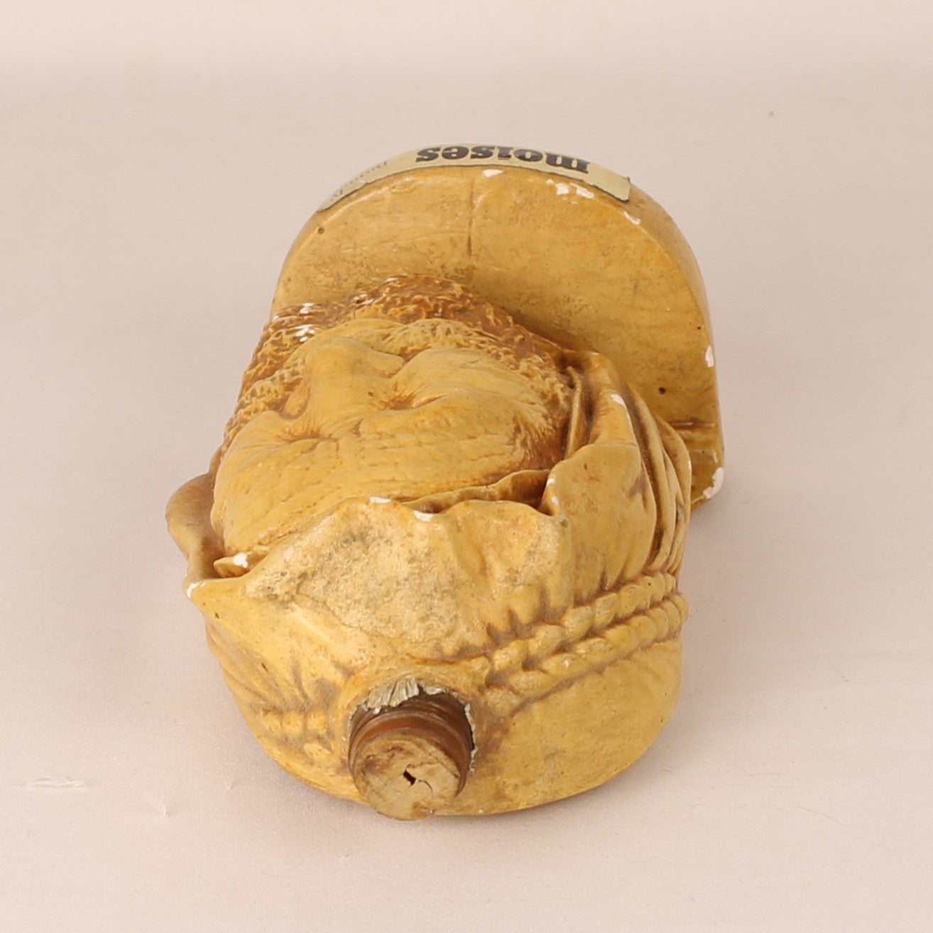 Moises Brandy Hoofd Fles - 14cm