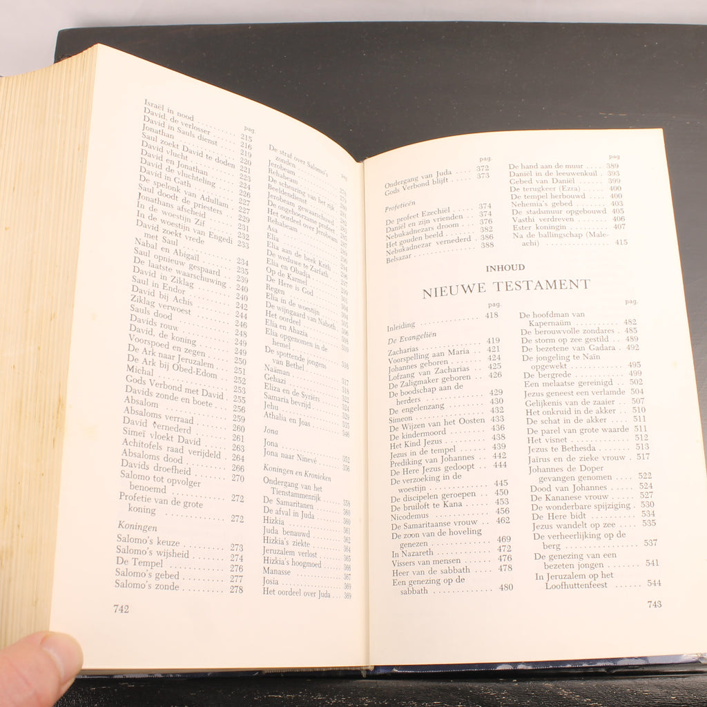 Bijbel in Vertelling en Beeld – G. Ingwersen – Klaas Pijlman – 9e Druk 1968