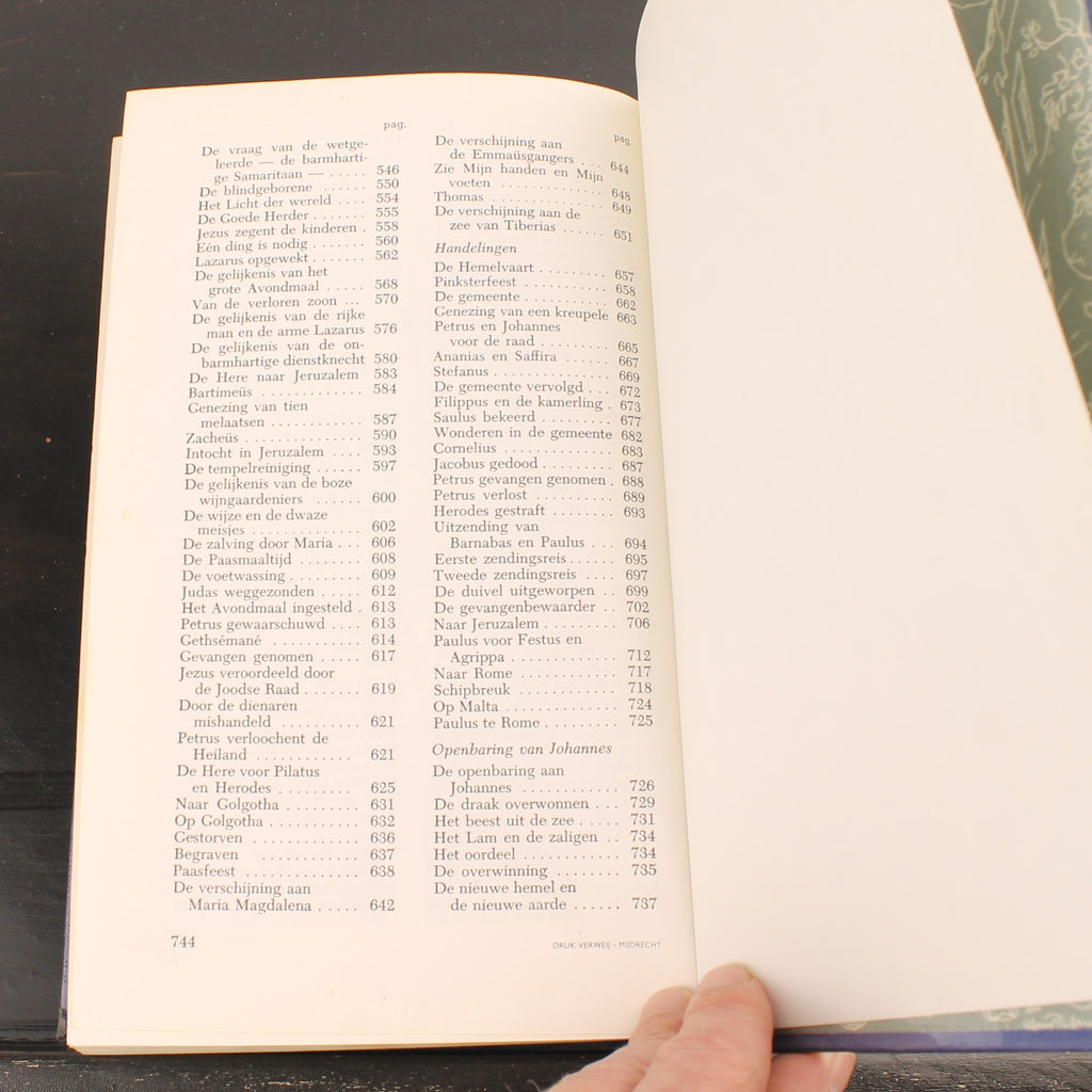 Bijbel in Vertelling en Beeld – G. Ingwersen – Klaas Pijlman – 9e Druk 1968