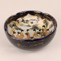 Japanse Satsuma Stijl Schaal – Kobaltblauw & Goud – 11cm