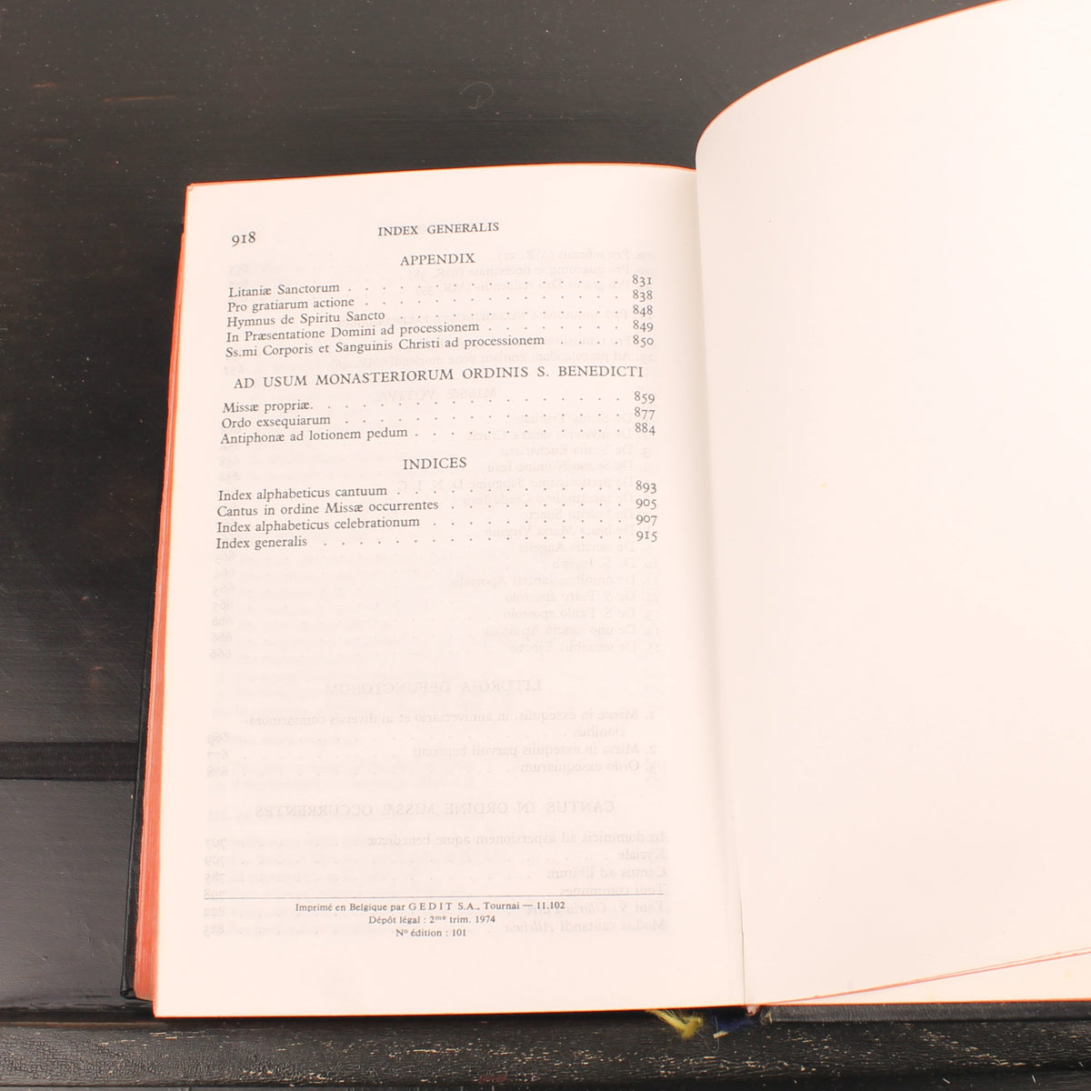 Graduale Romanum - Gregoriaanse Liturgische Gezangen - Solesmes 1979