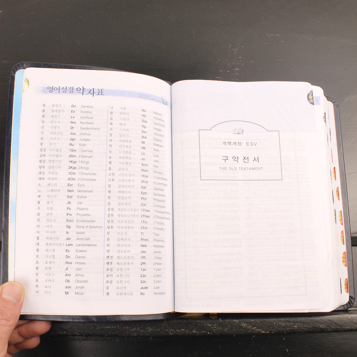 Koreaans-Engelse ESV Bijbel - Agape - New Korean Revised Version - ca. 2016