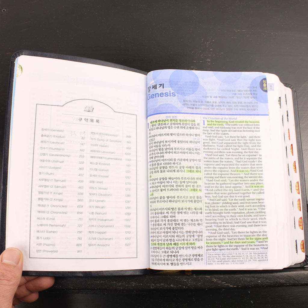 Koreaans-Engelse ESV Bijbel - Agape - New Korean Revised Version - ca. 2016