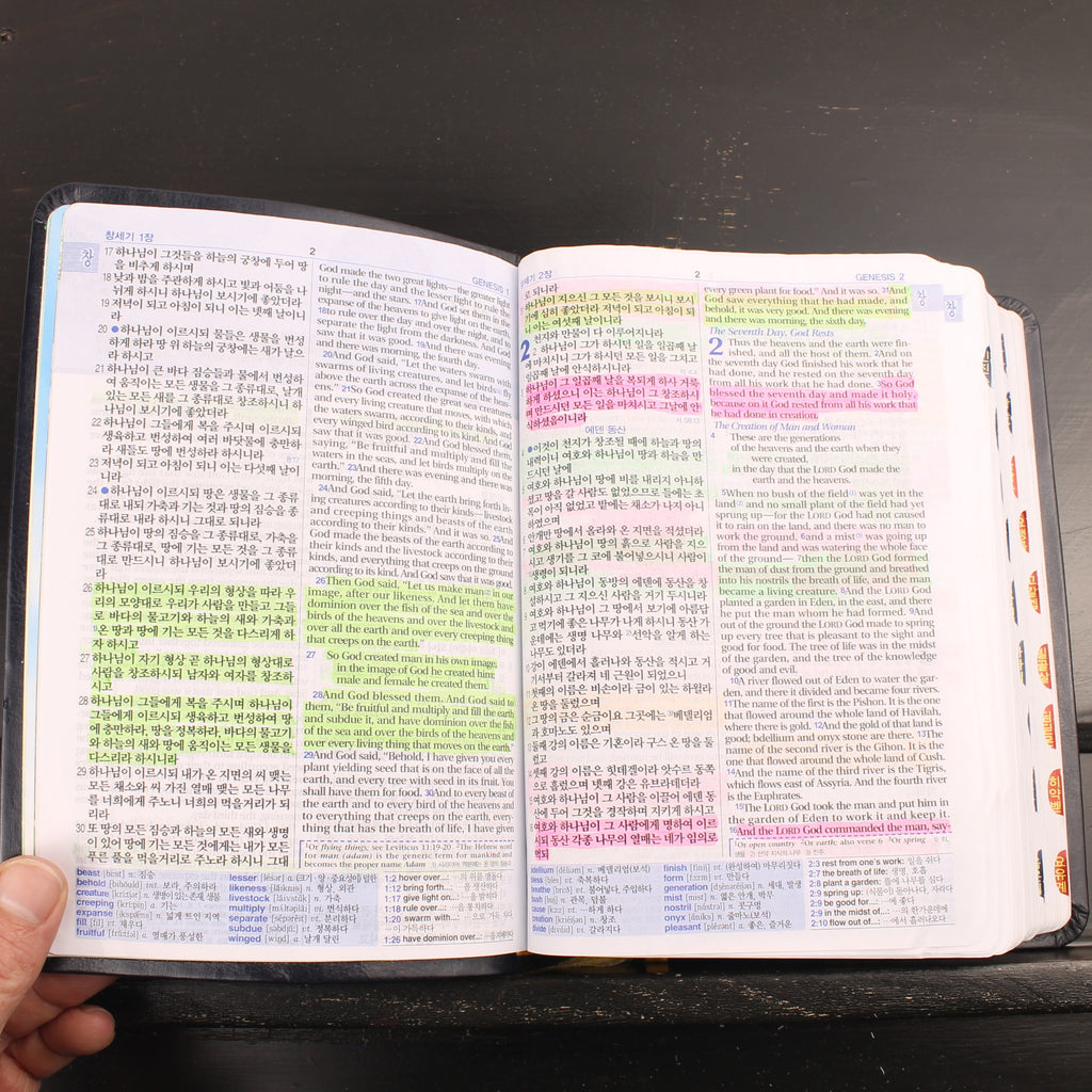Koreaans-Engelse ESV Bijbel - Agape - New Korean Revised Version - ca. 2016
