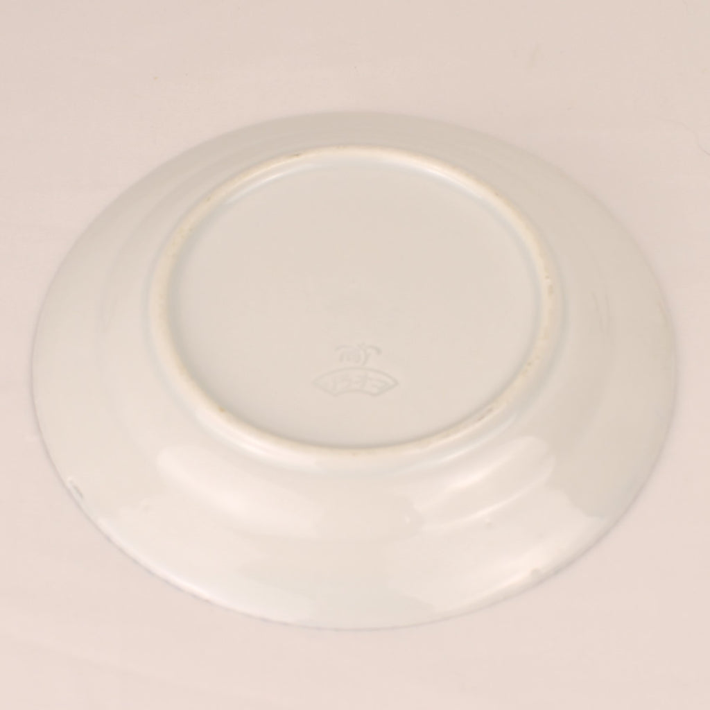 Japans Blauw-Wit Bord met Draakmotief – 15,5 cm